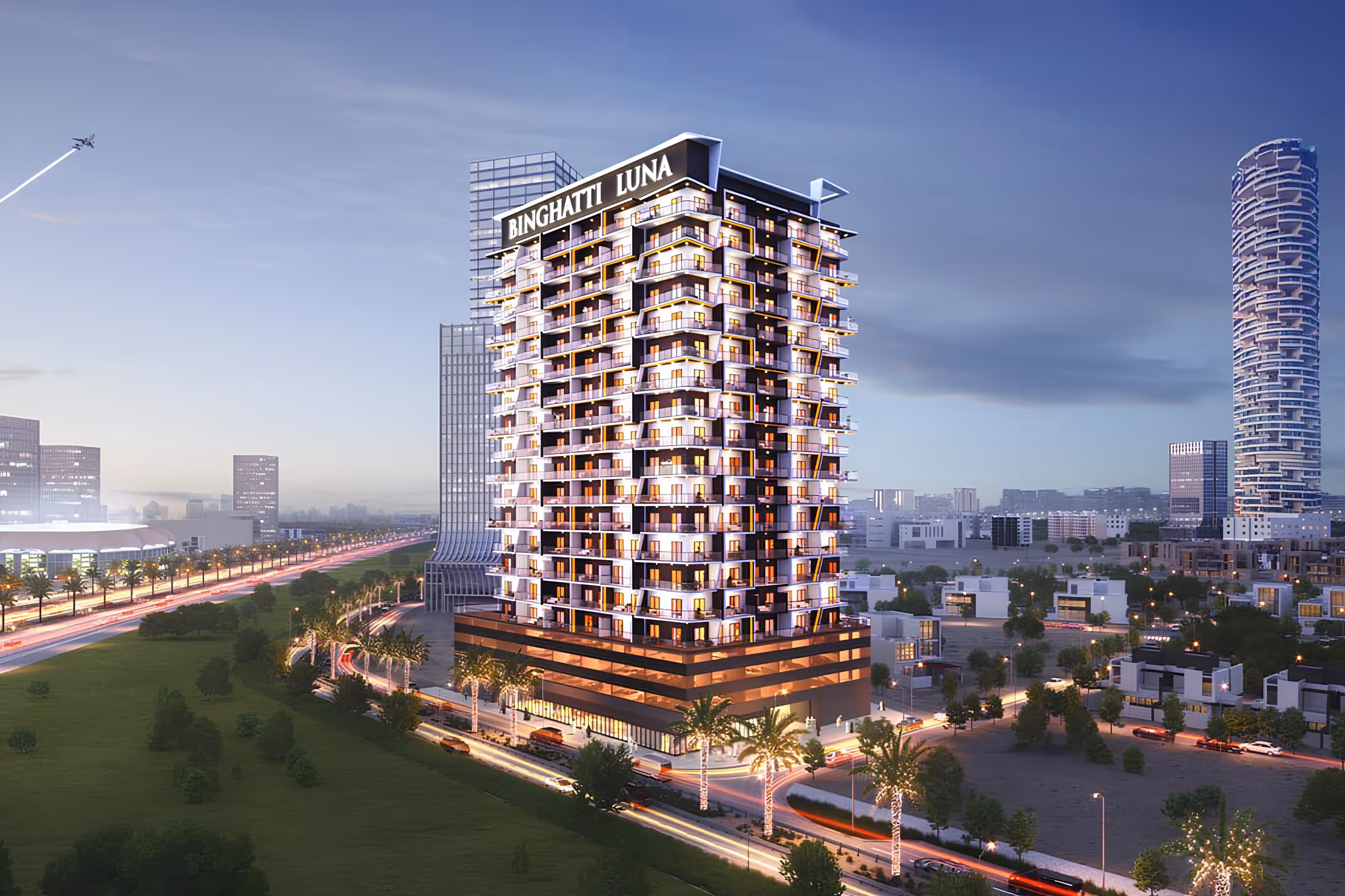 BINGHATTI "Binghatti Luna"; Binghatti Developers; JVC (Jumeirah Village Circle);