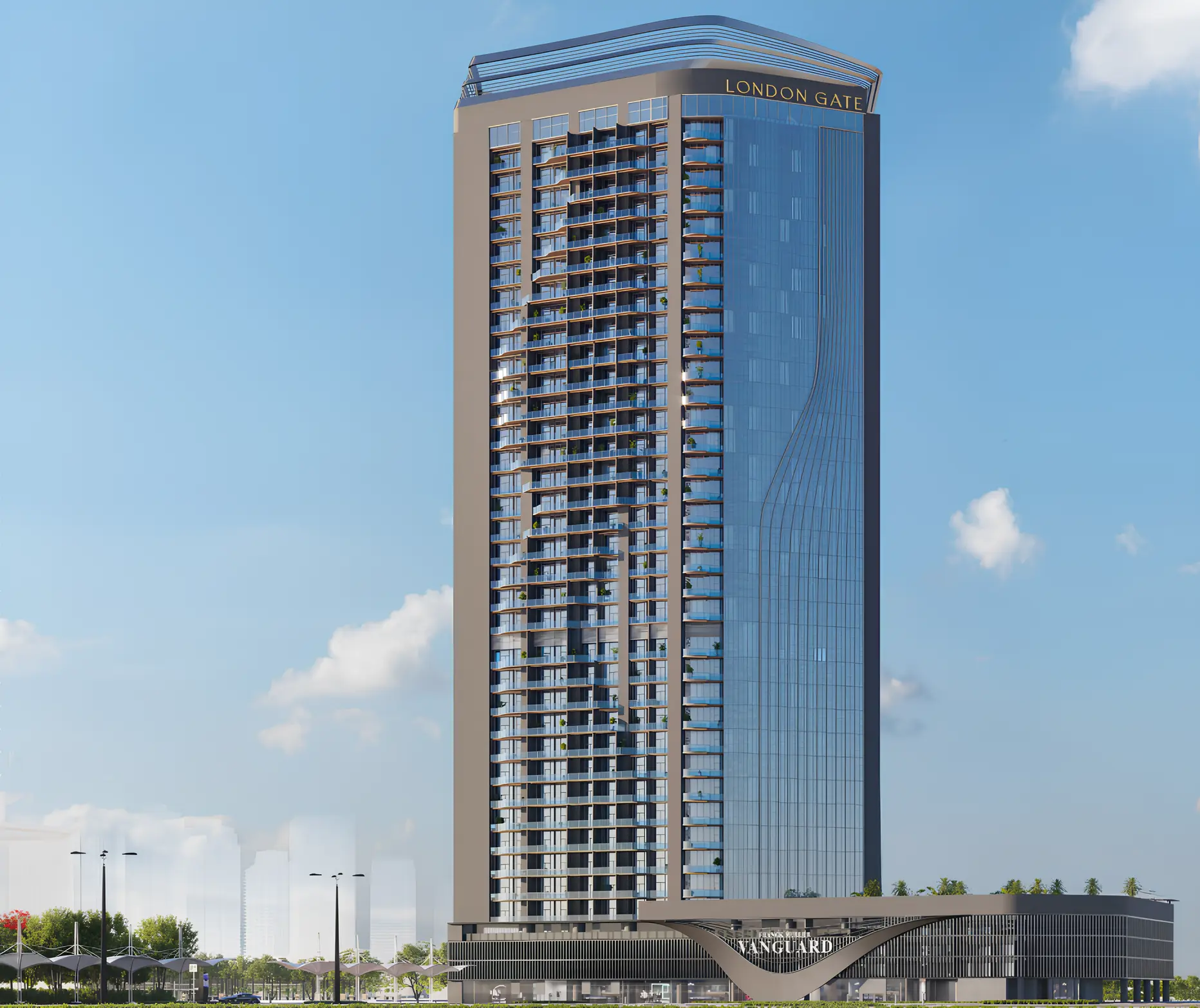 OCTA PROPERTIES "Franck Muller Vanguard"; London Gate Real Estate Development; Dubai Marina;