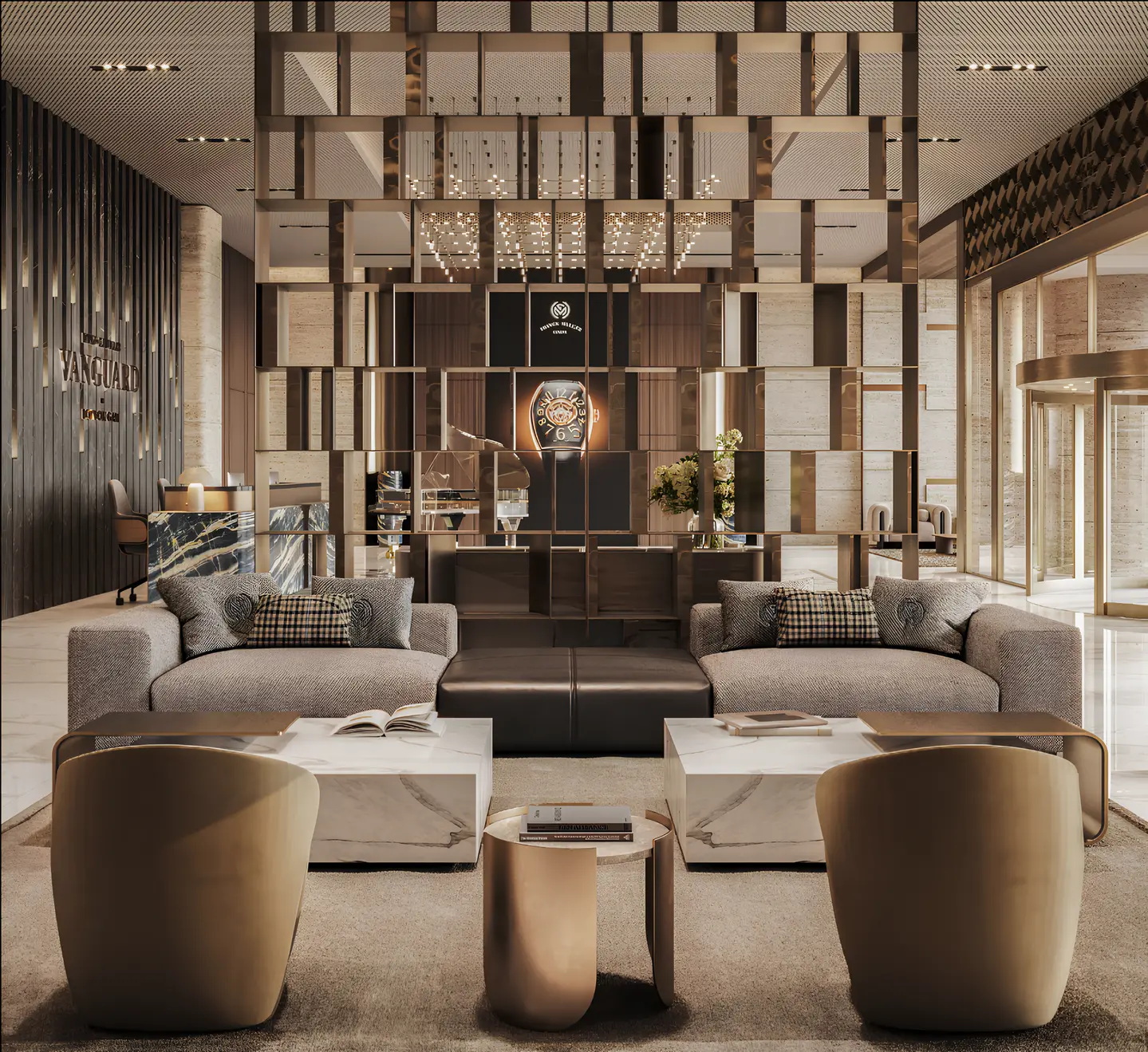 OCTA PROPERTIES "Franck Muller Vanguard"; London Gate Real Estate Development; Dubai Marina;