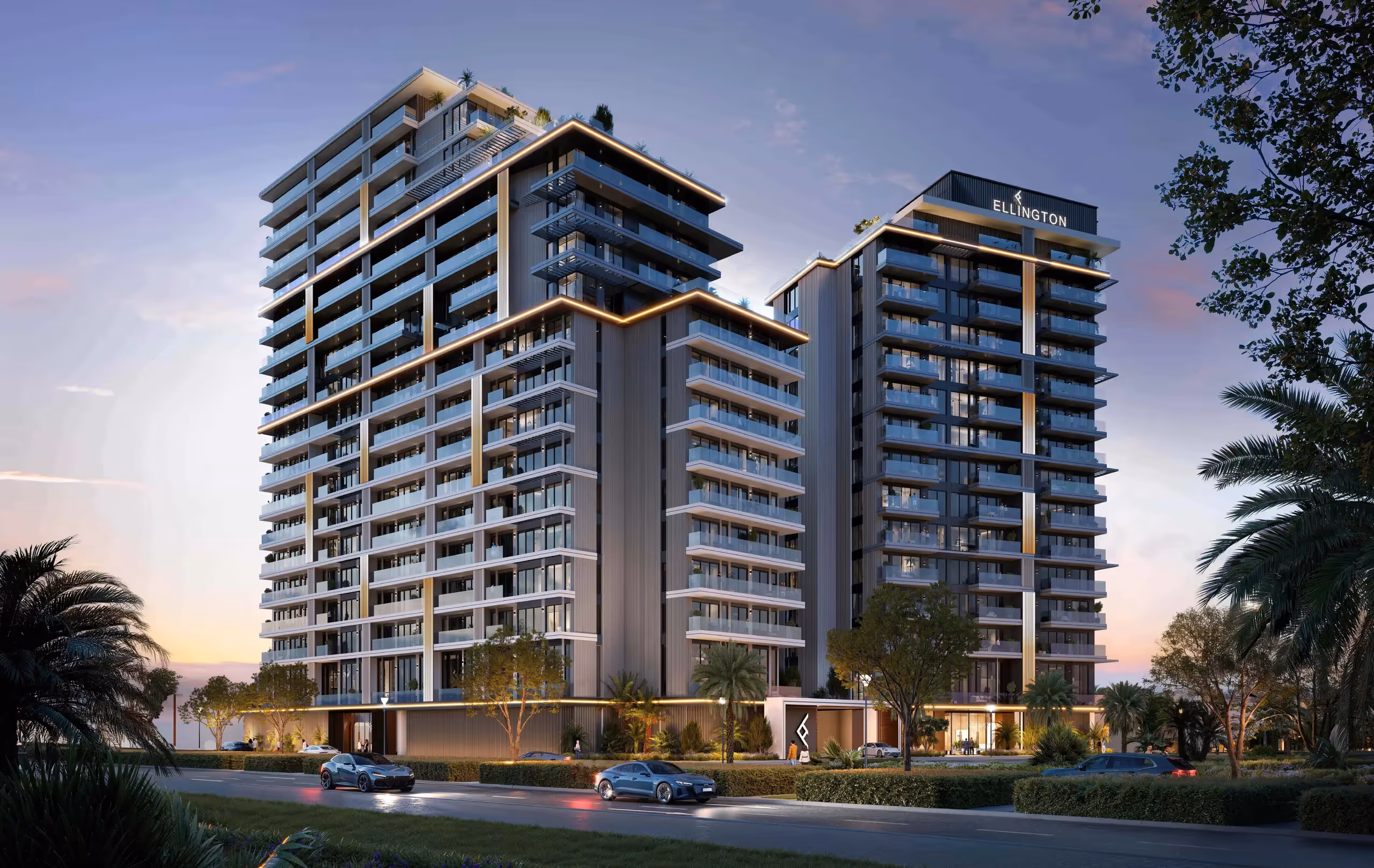 ELLINGTON "The Hillgate"; Ellington Properties; Dubai Silicon Oasis;