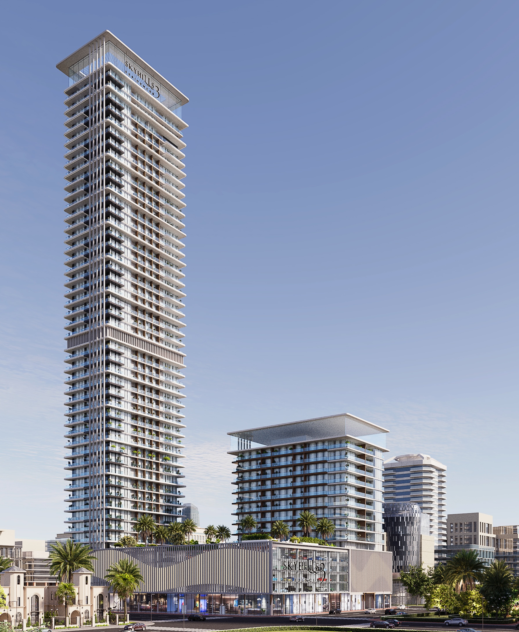 HRE DEVELOPMENT "Skyhills Residences 3"; HRE Development; JVC (Jumeirah Village Circle);