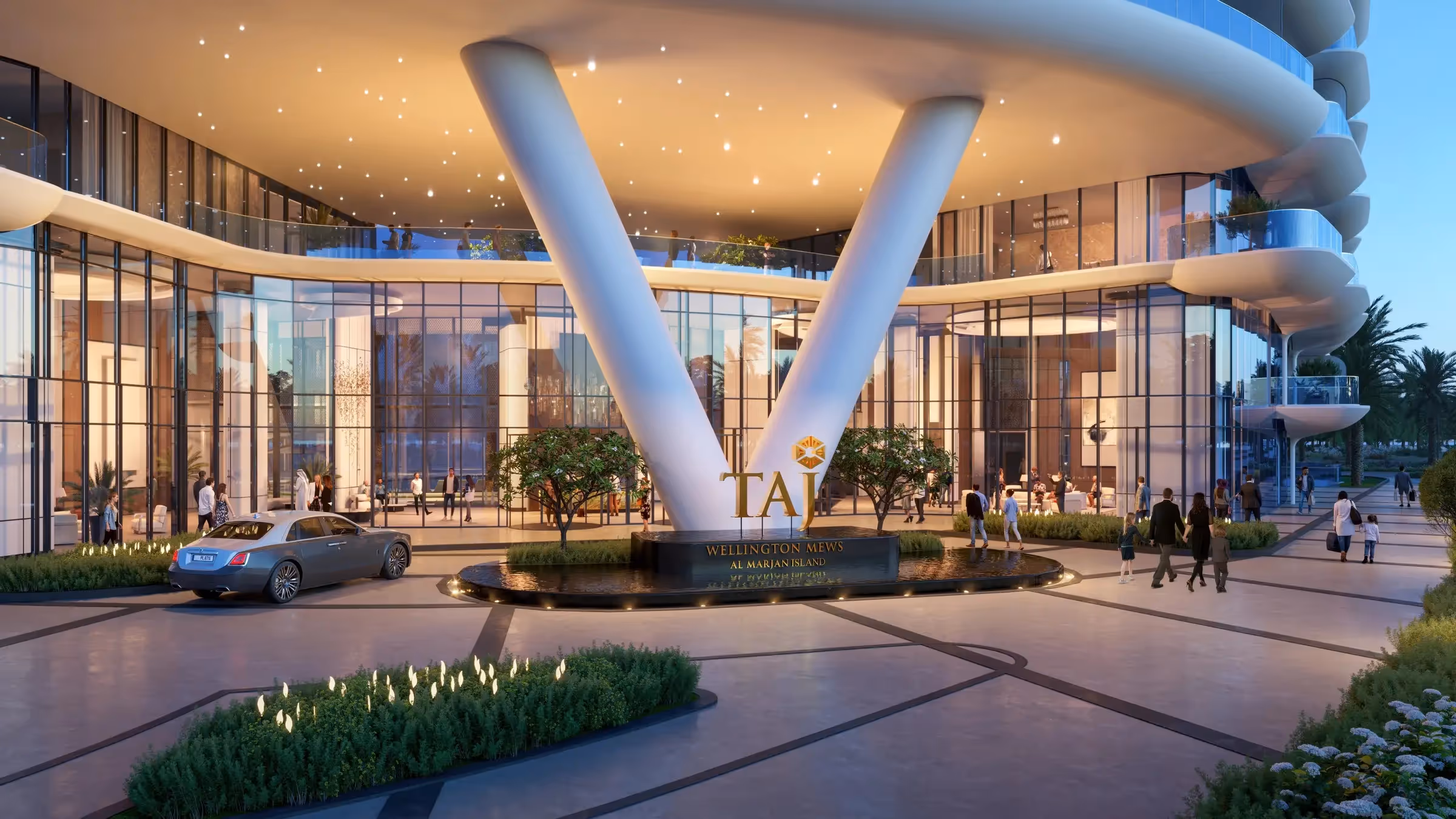 BNW DEVELOPMENTS "Taj Wellington Mews"; BNW Developments; Al Marjan Island;