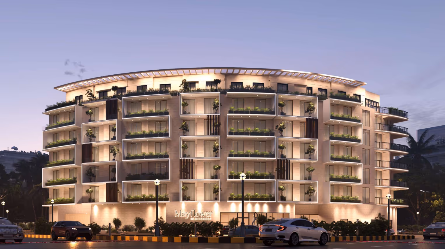 AJ GARGASH "Mayflower Residences"; AJ Gargash Real Estate Development; Dubai International City;