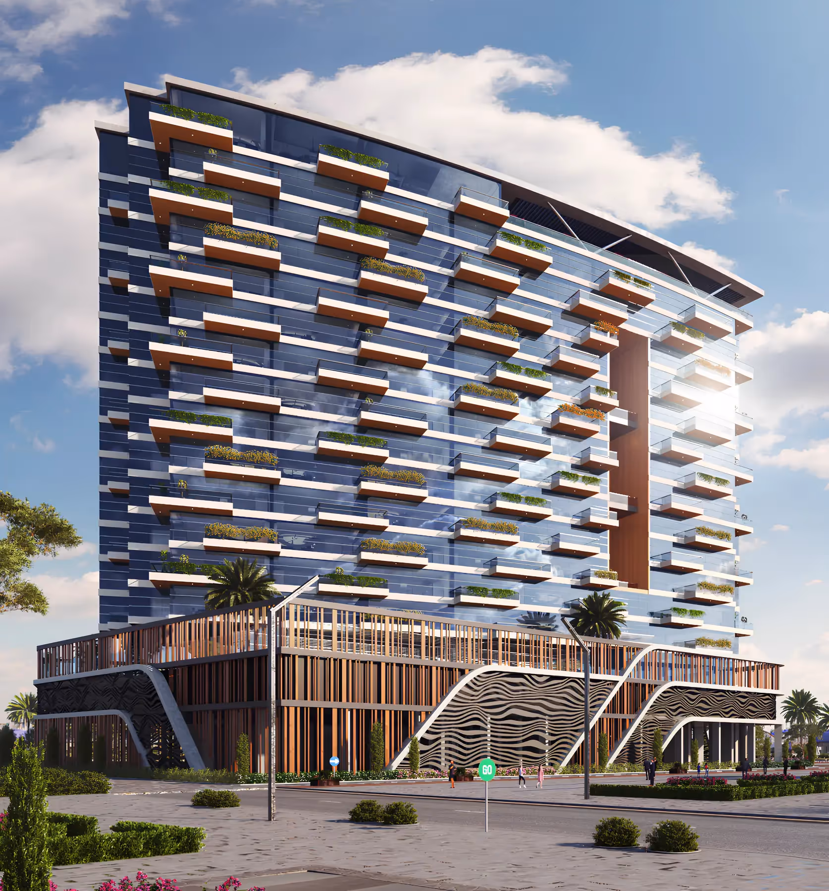 AHMED AL ANSARI "Ocean Tower"; Ahmed Al Ansari Real Estate Development; Dubai Islands;