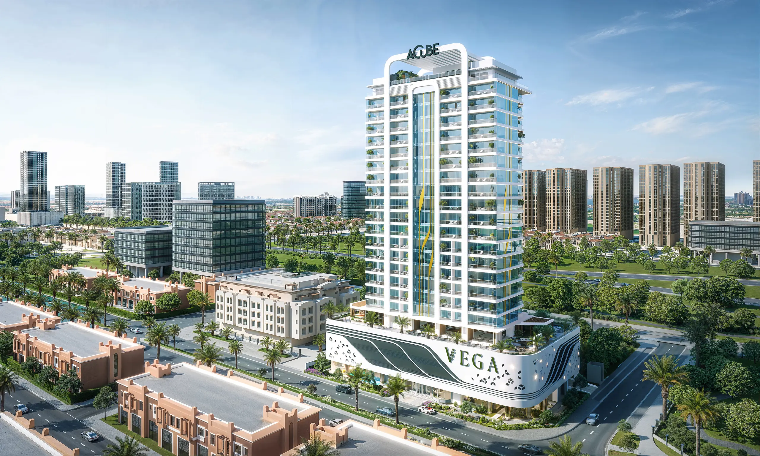 ACUBE "Vega"; Acube Development; Dubai Sports City;