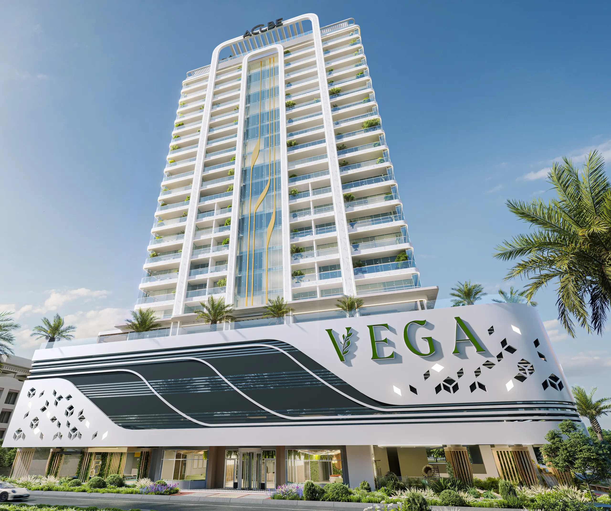 ACUBE "Vega"; Acube Development; Dubai Sports City;