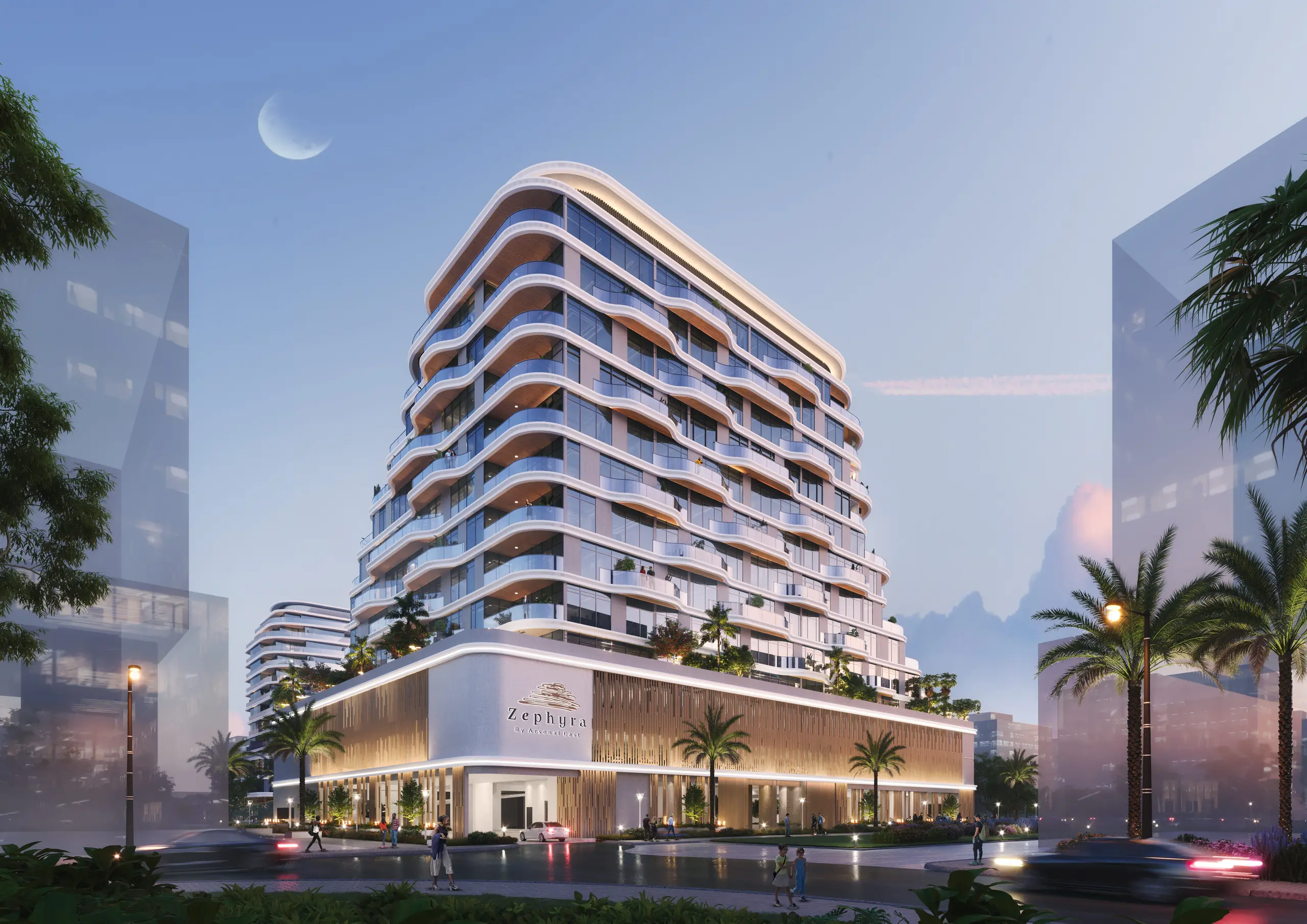 ARSENAL EAST "Zephyra Residences"; Arsenal East Real Estate Development; Dubai Islands;