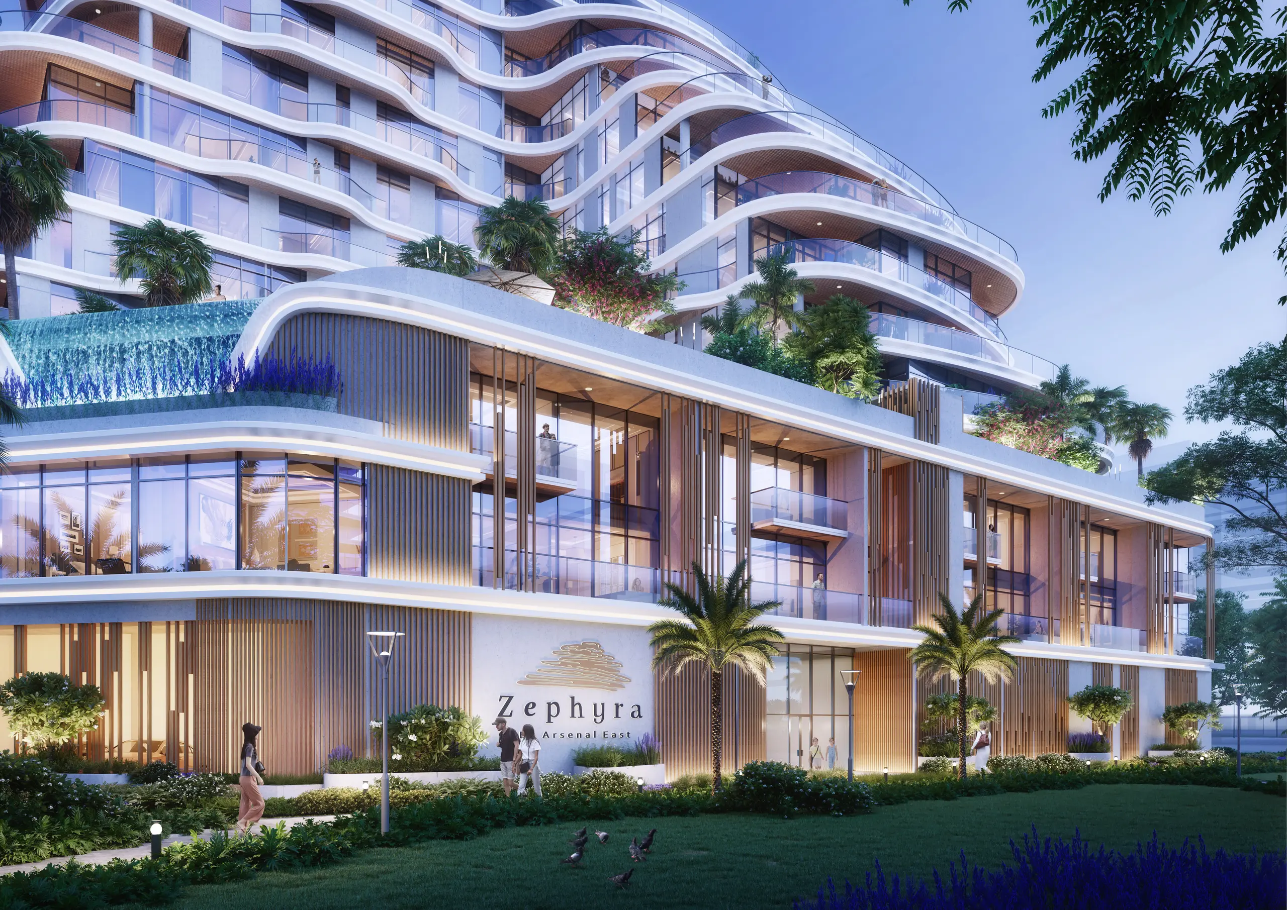ARSENAL EAST "Zephyra Residences"; Arsenal East Real Estate Development; Dubai Islands;