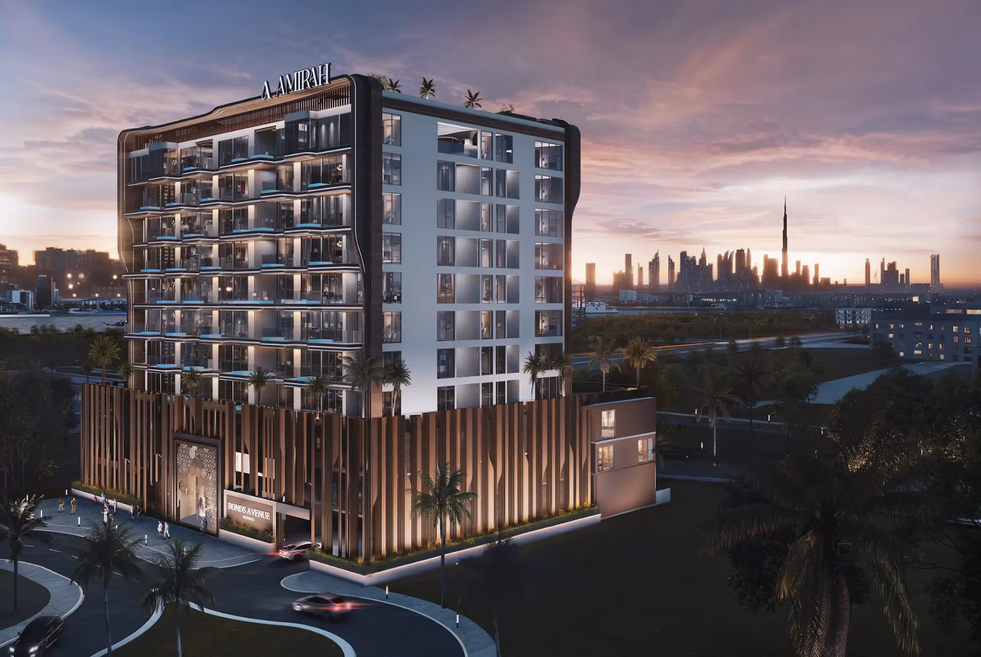 AMIRAH DEVELOPMENTS "Bonds Avenue Residences"; Amirah Developments; Dubai Islands;