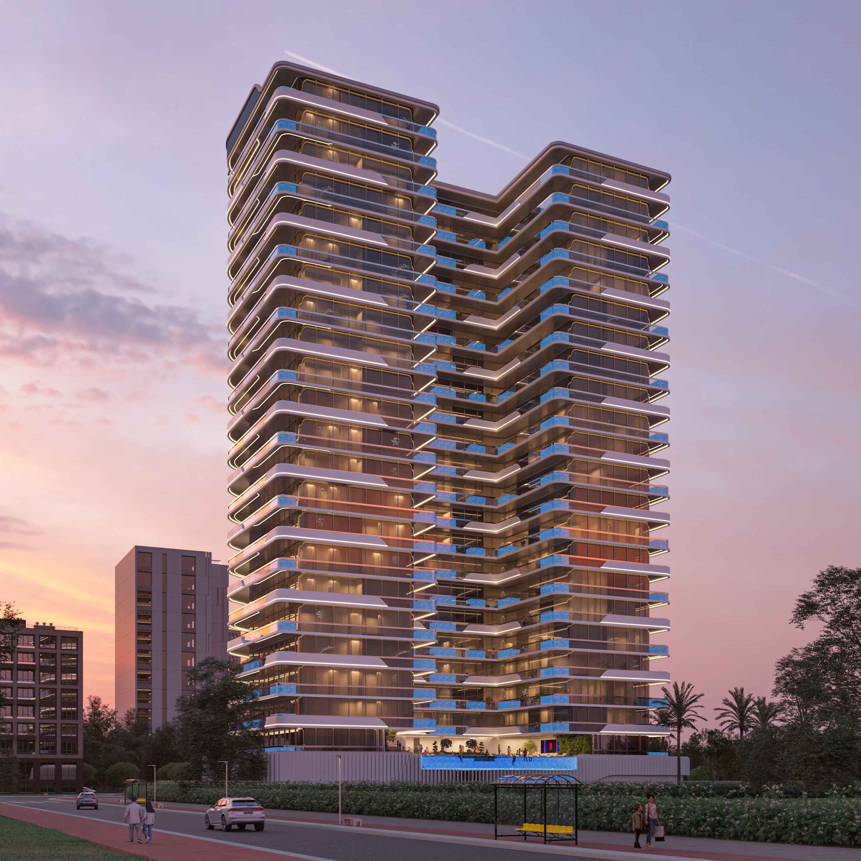 SAMANA "Parkville"; Samana Developers; Dubailand Residence Complex;