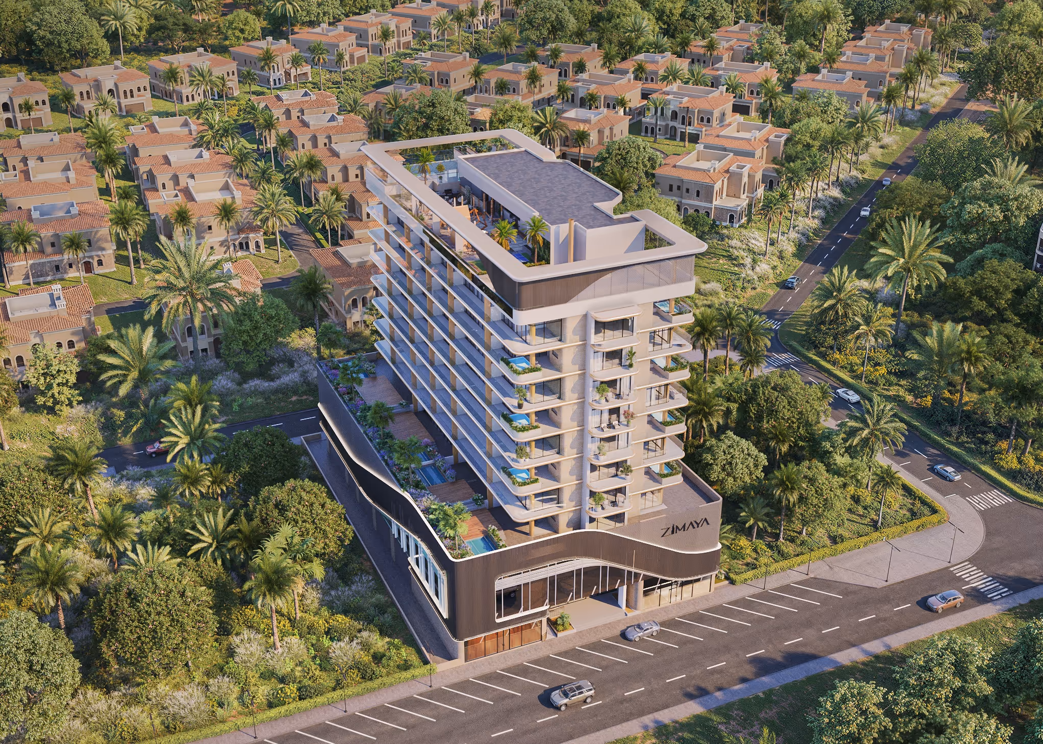 ZIMAYA PROPERTIES "Celeste Heights"; Zimaya Properties; Al Furjan;