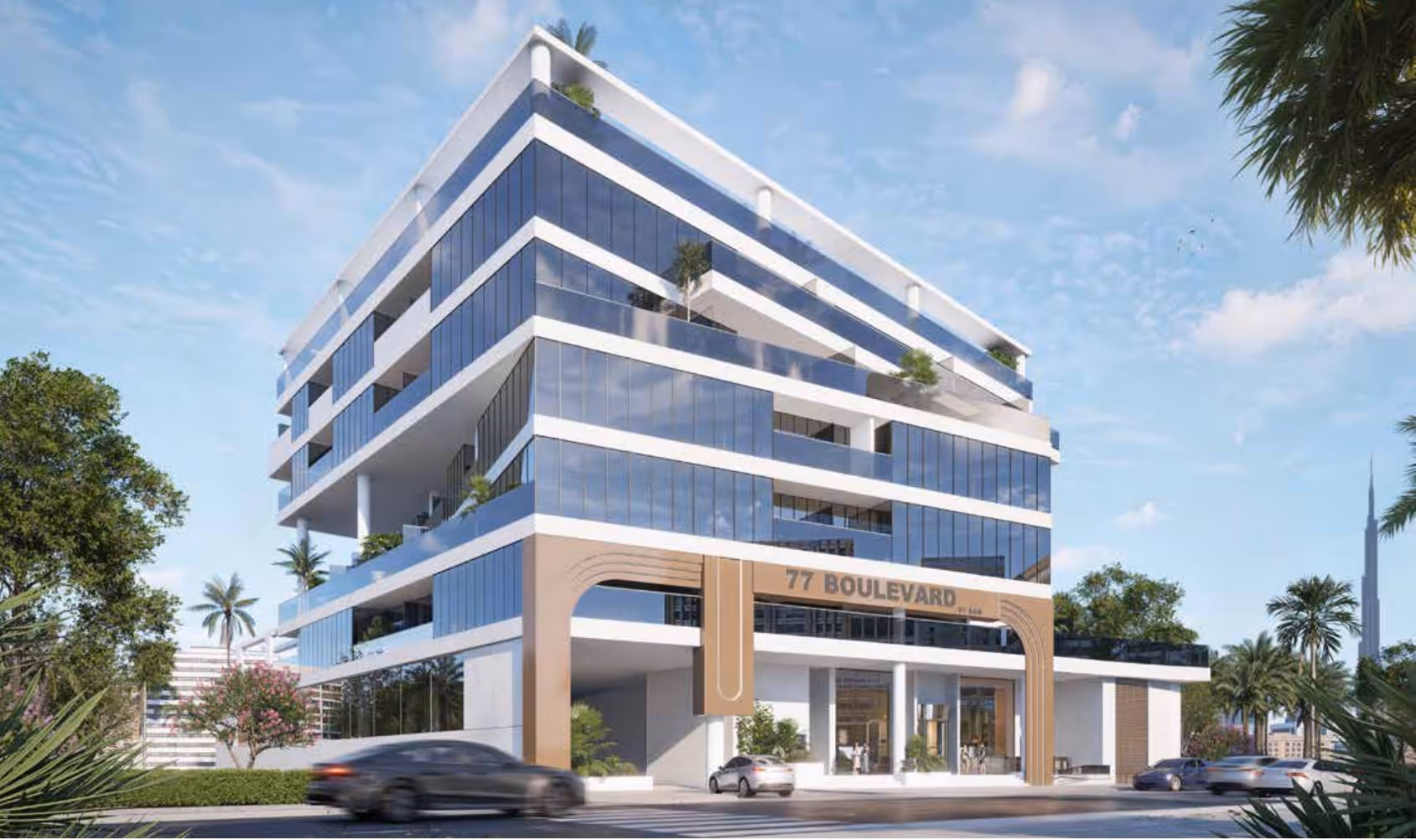 BAMX DEVELOPMENT "77 Boulevard"; BAMX Development; JVC (Jumeirah Village Circle);