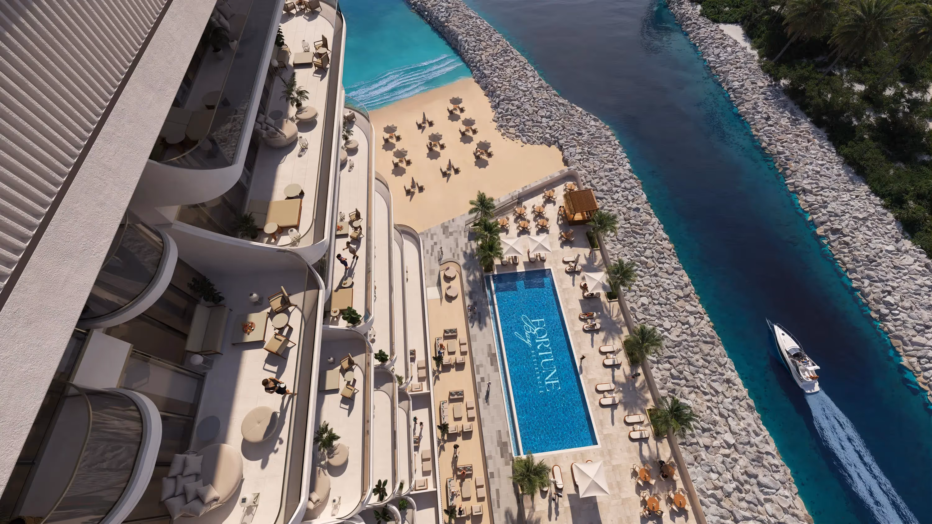 TOPERO PROPERTIES "Fortune Bay Residences"; Topero Properties; Al Marjan Island;