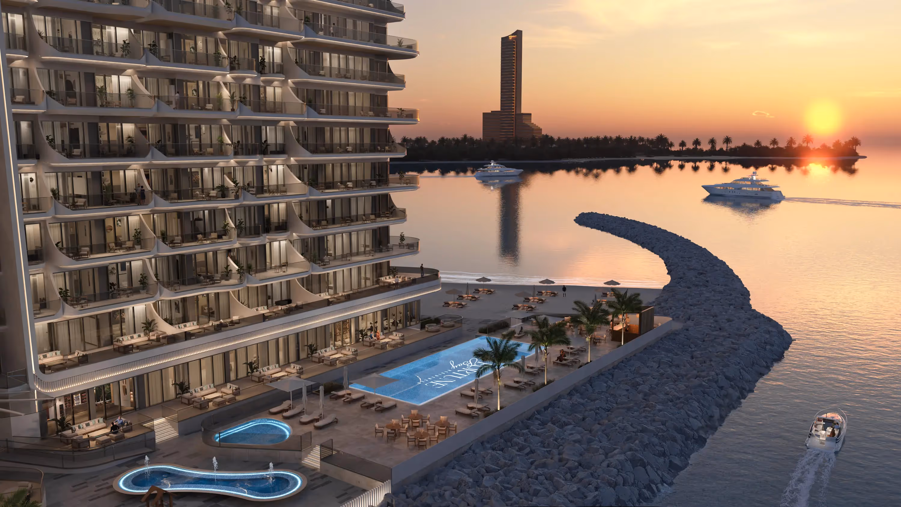 TOPERO PROPERTIES "Fortune Bay Residences"; Topero Properties; Al Marjan Island;
