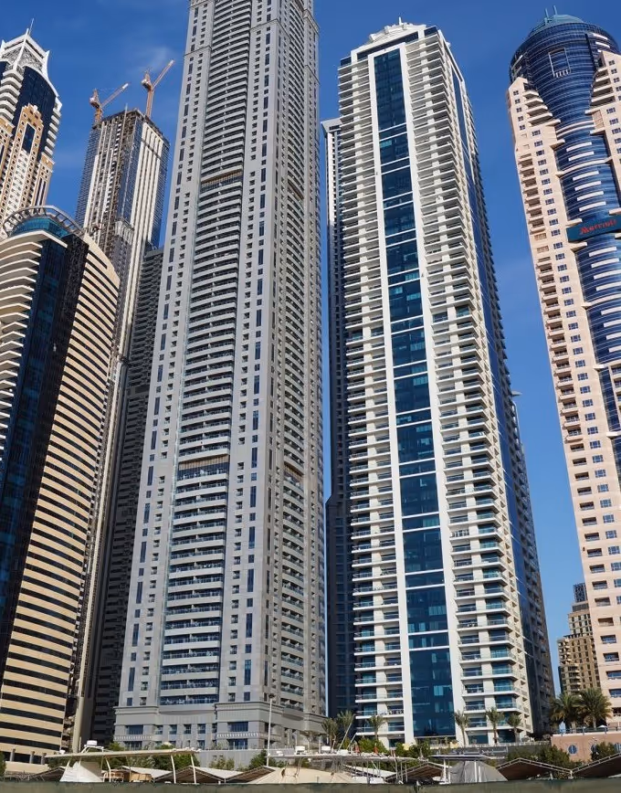 TAMEER HOLDINGS "Princess Tower"; Tameer Holdings; Dubai Marina;