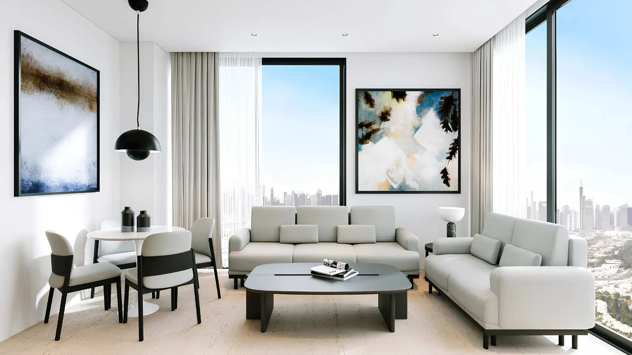 SYNERGY "Santorini Residences"; Loutraki Real Estate; JVT (Jumeirah Village Triangle);