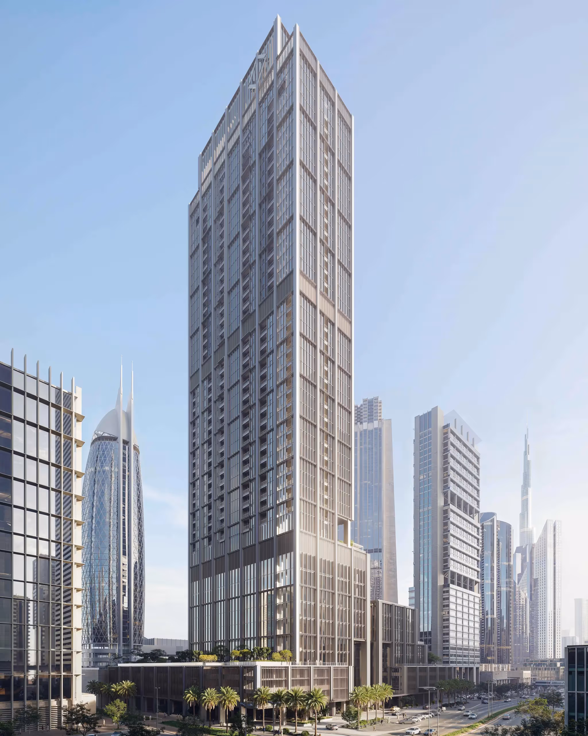 SAVILLS "Heights Tower"; Dubai International Financial Centre (DIFC); DIFC (Dubai International Financial Center);