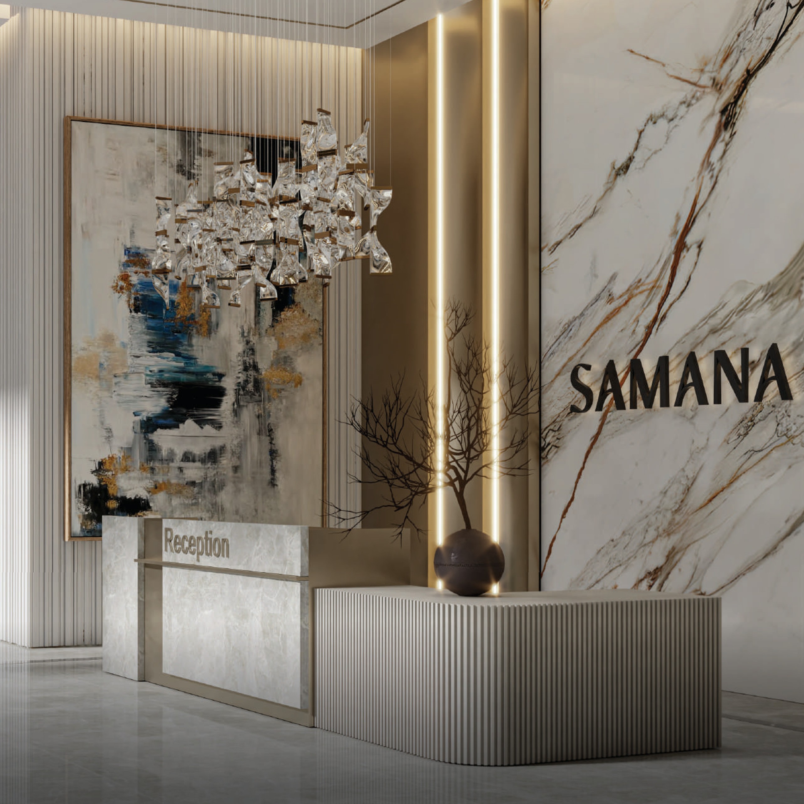 SAMANA "Barari Heights"; Samana Developers; Majan;