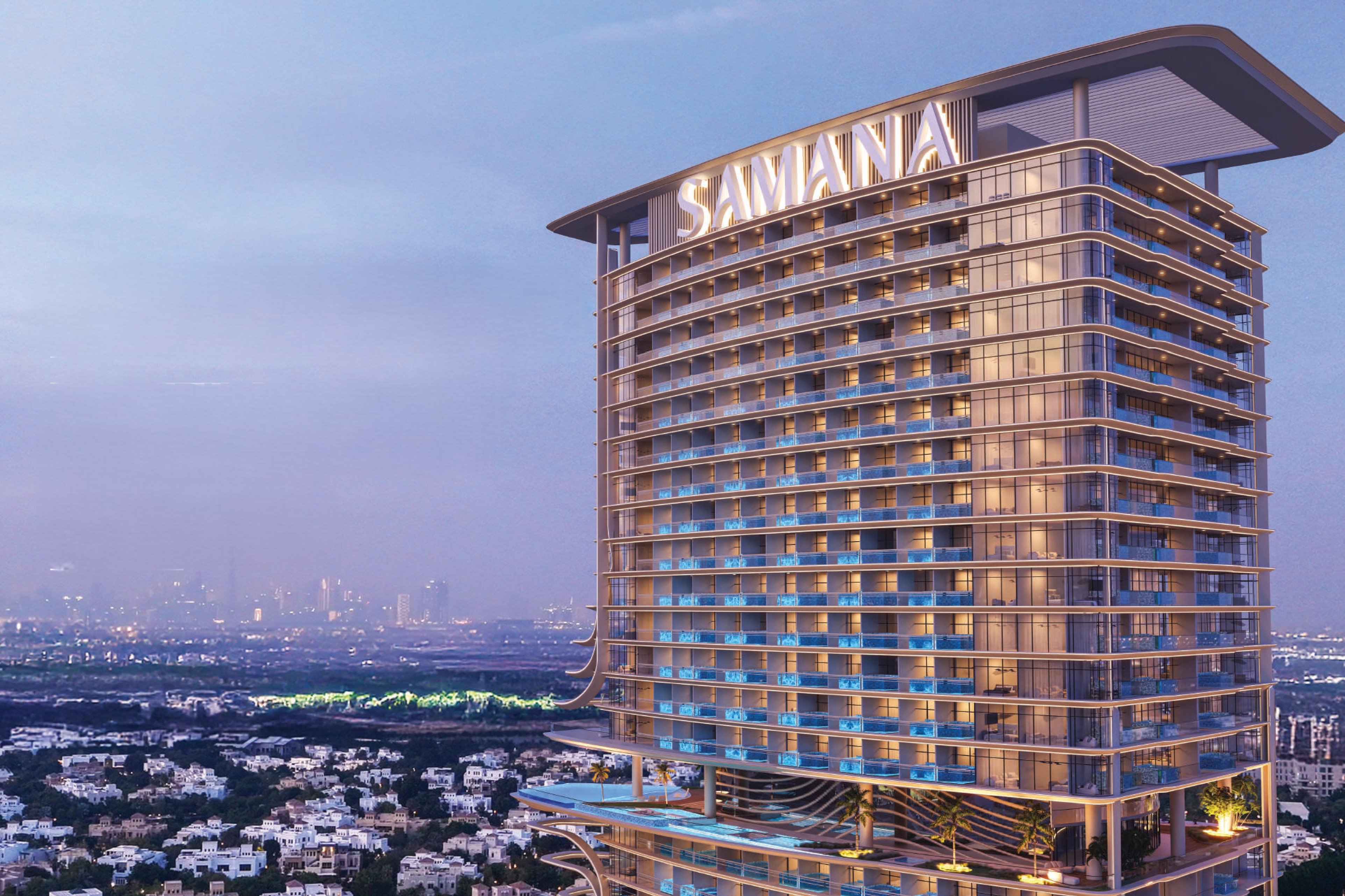 SAMANA "Barari Heights"; Samana Developers; Majan;