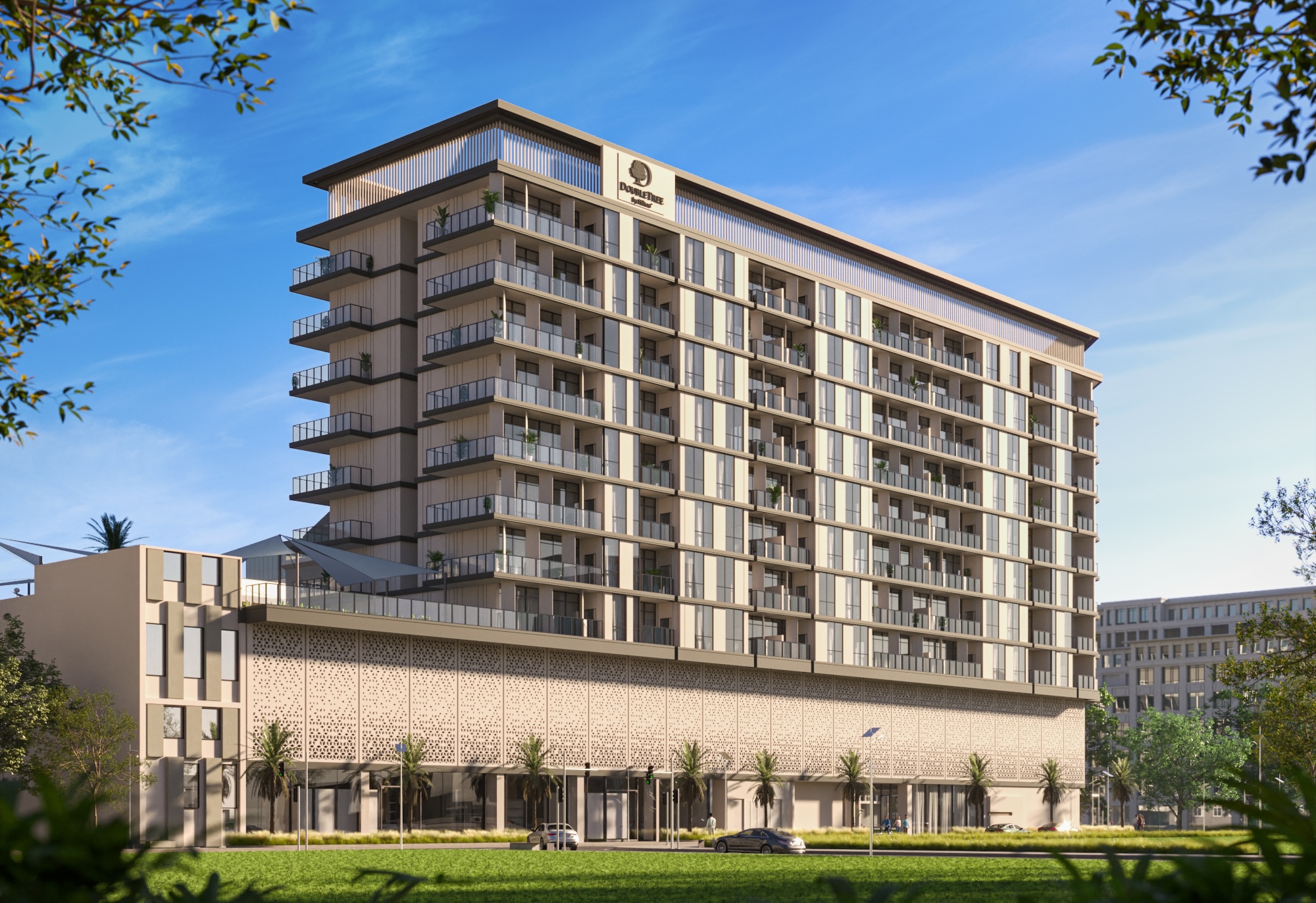 OBG "DoubleTree by Hilton Residences"; West F5 Developments; Jumeirah Garden City;