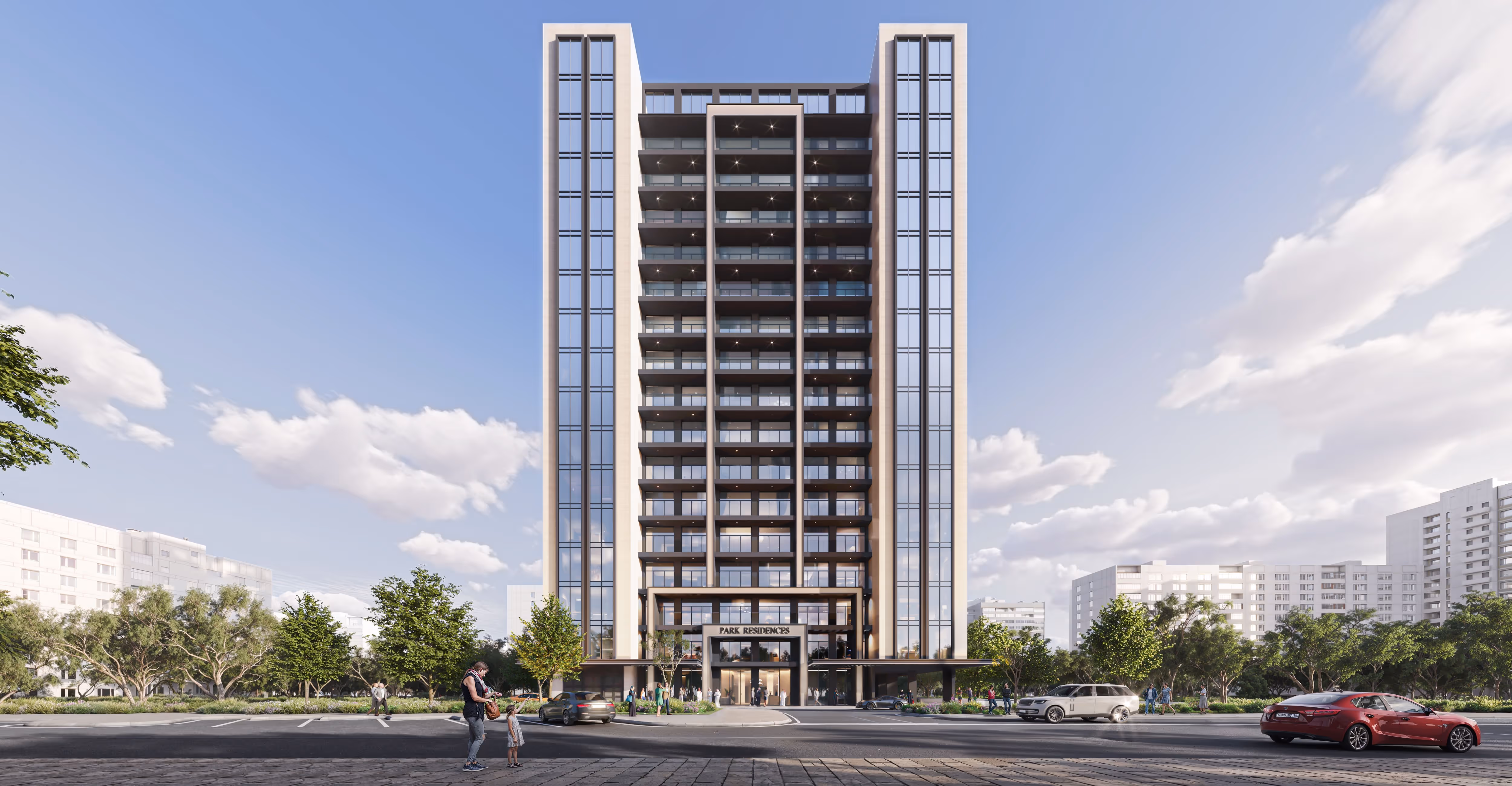 URBAN VENTURE "Urban - Park Residences"; Urban Venture Real Estate Development; Dubai Sports City;