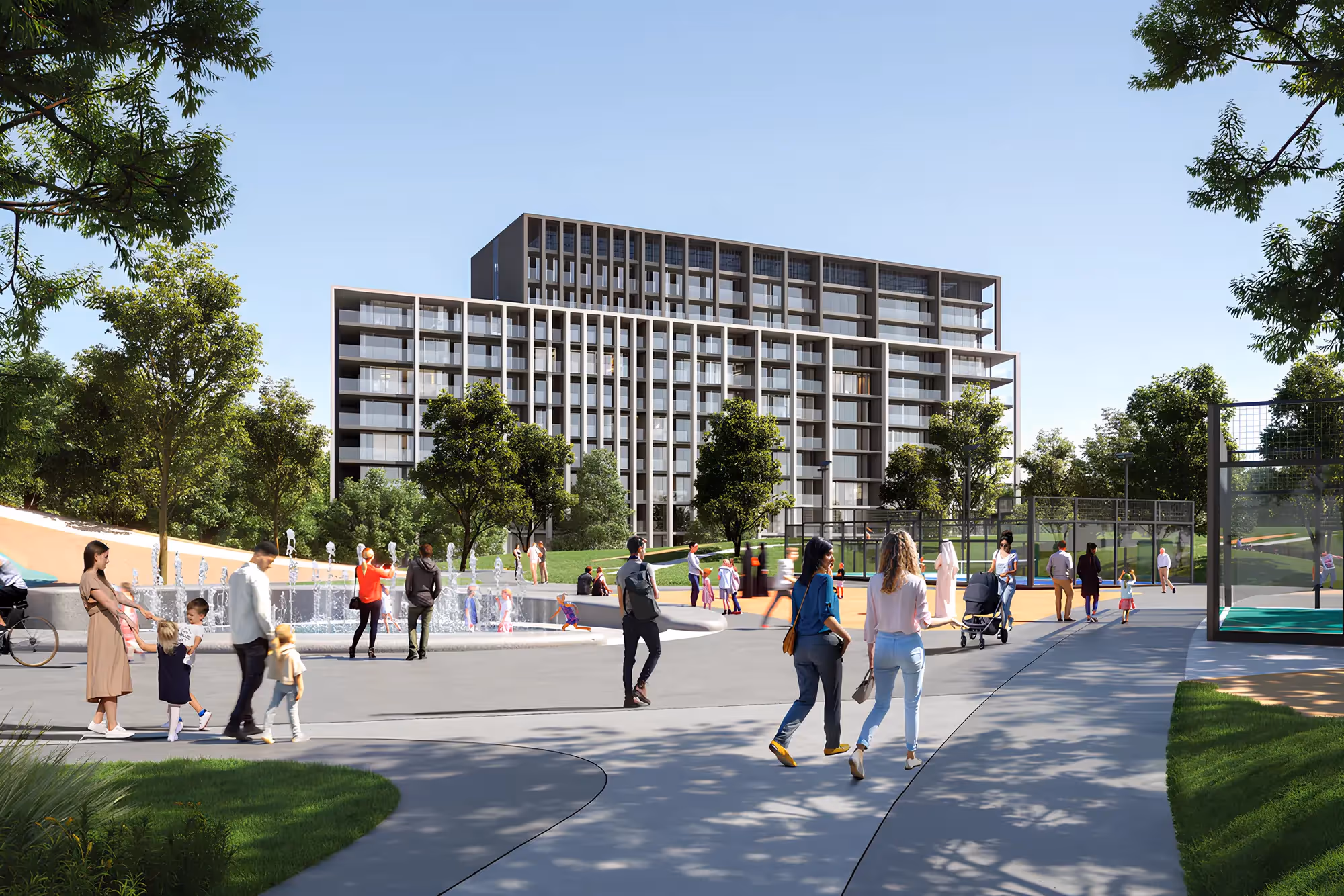 ARADA PROPERTIES "Aljada Safa Parkview"; Arada Properties; Muwaileh Commercial;