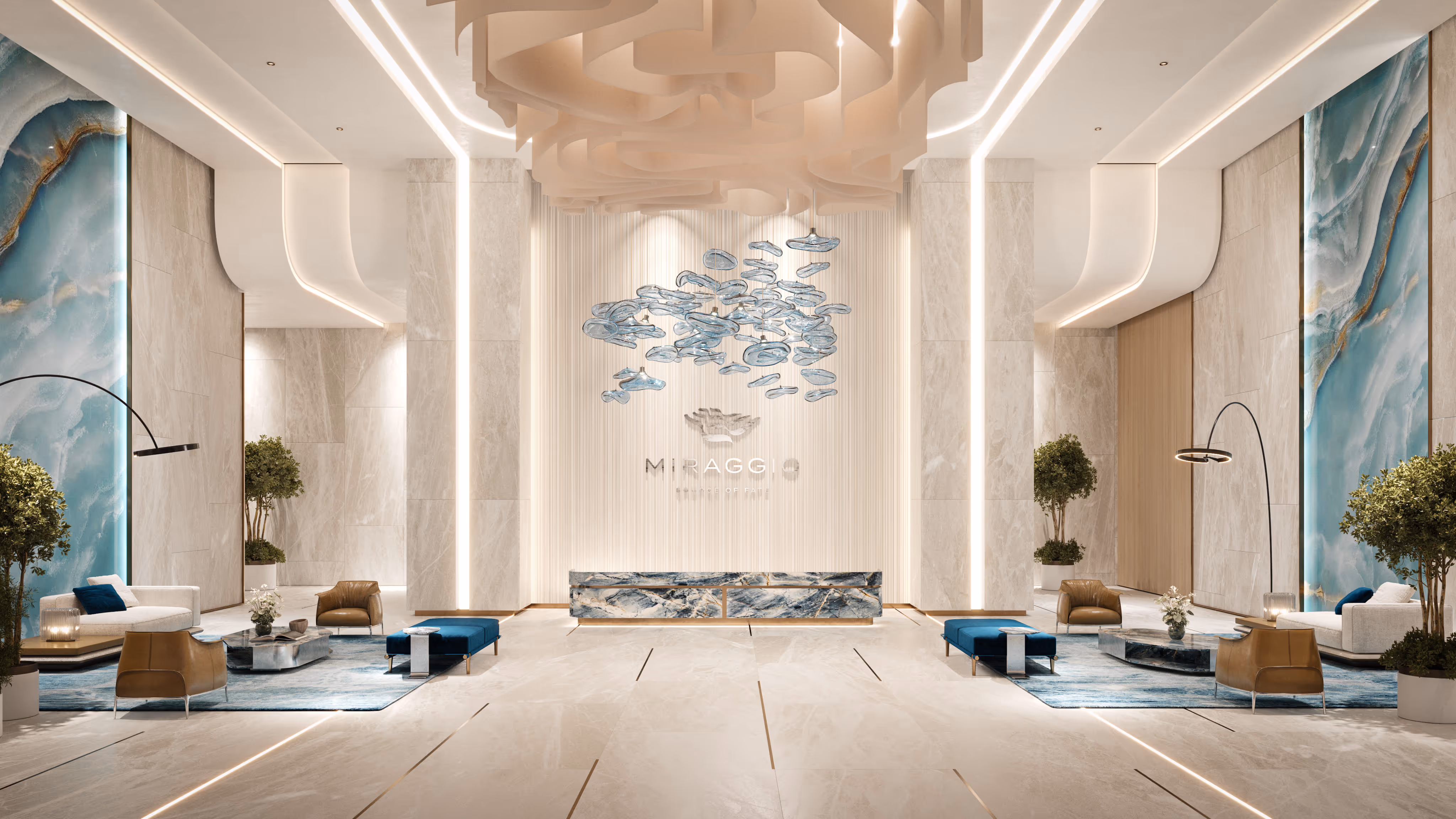 SAVILLS "Miraggio"; Source of Fate Properties; Al Marjan Island;