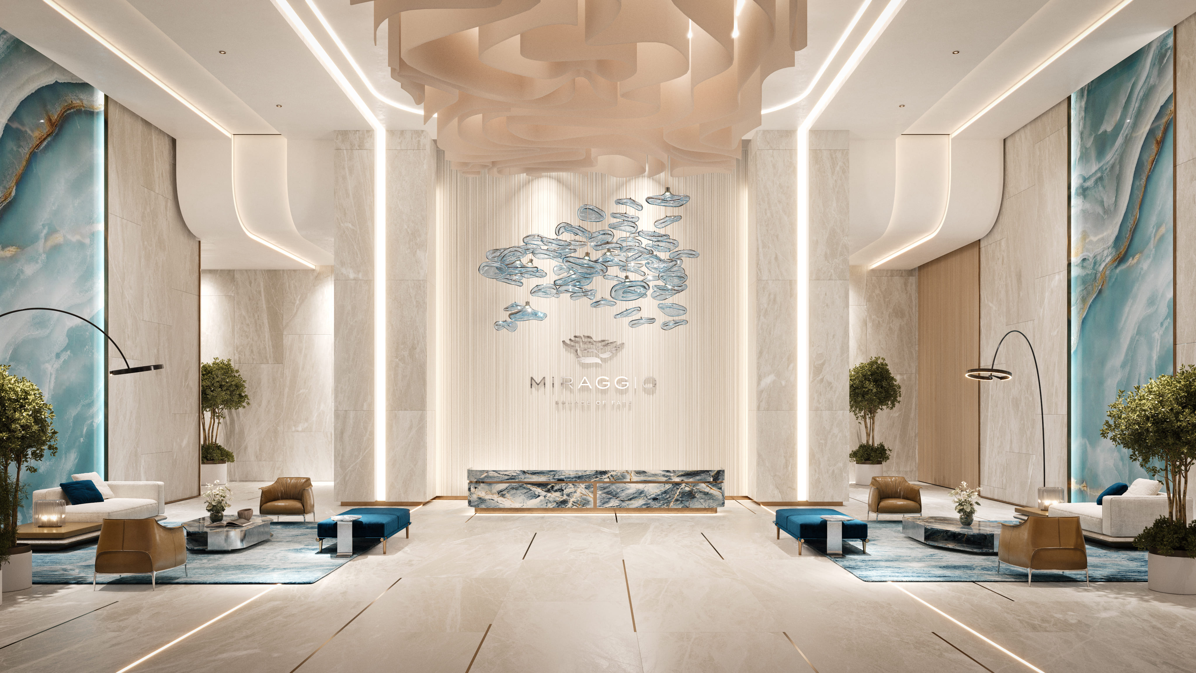 SAVILLS "Miraggio"; Source of Fate Properties; Al Marjan Island;