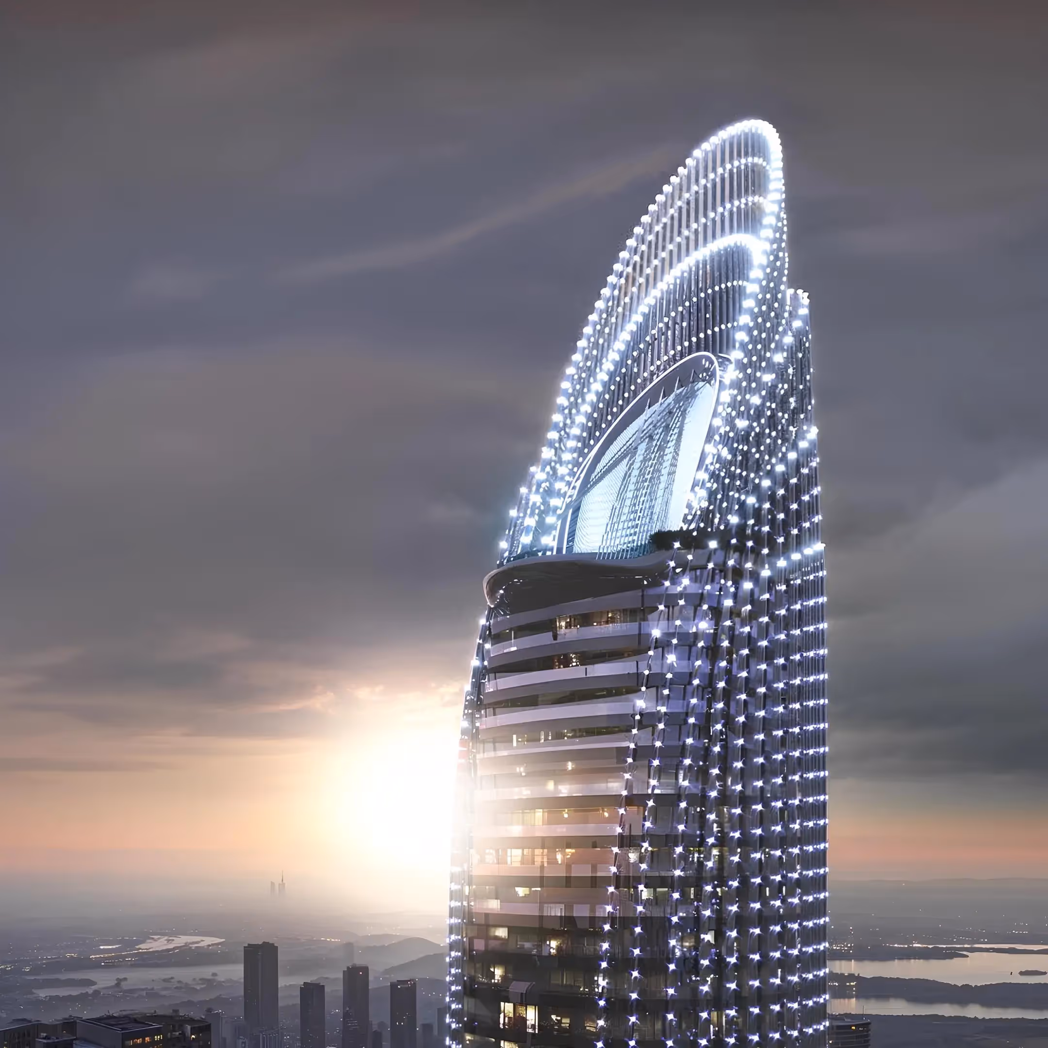 BINGHATTI "Binghatti Skyblade"; Binghatti Developers; Downtown Dubai;