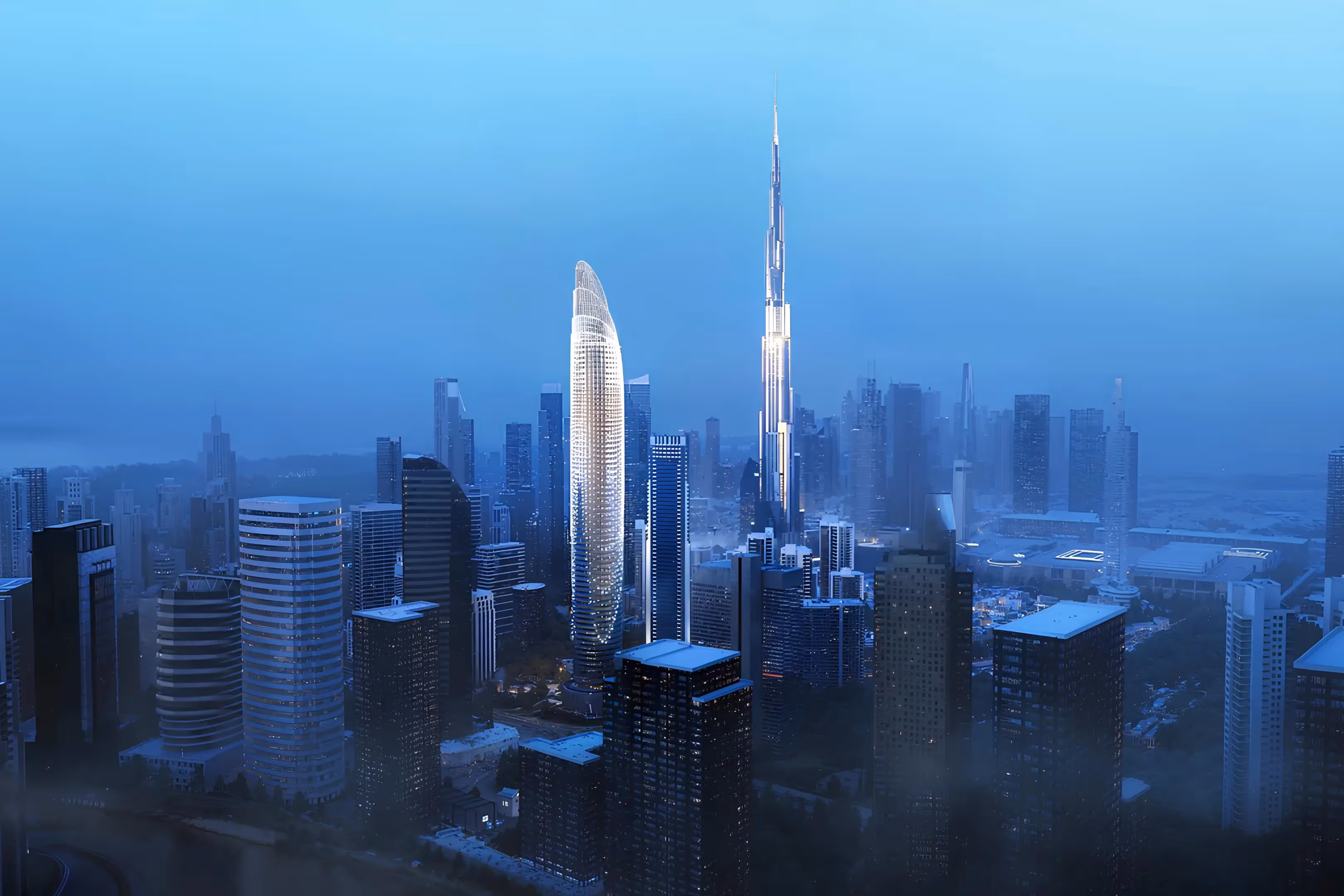 BINGHATTI "Binghatti Skyblade"; Binghatti Developers; Downtown Dubai;