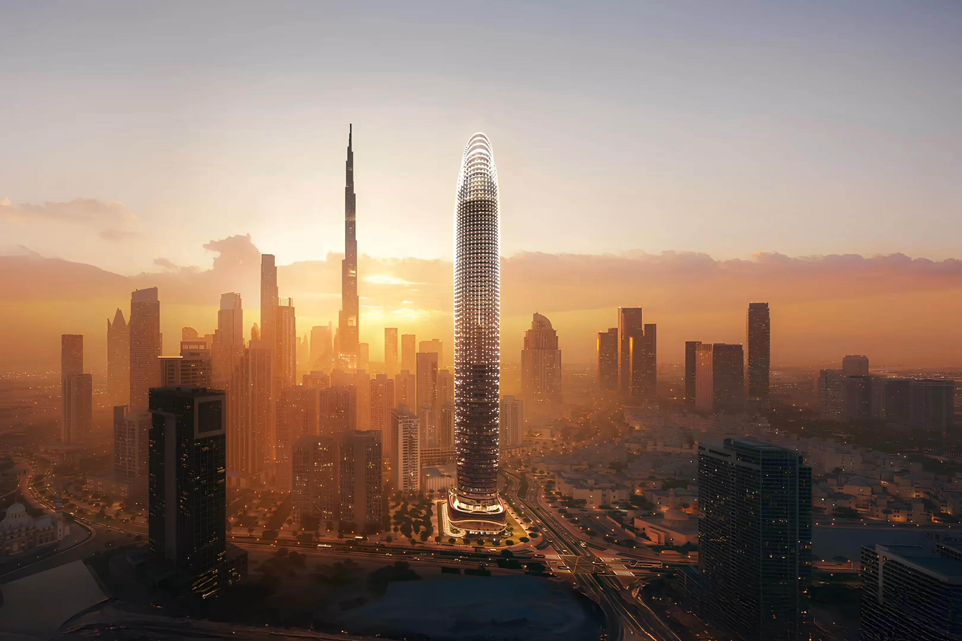 BINGHATTI "Binghatti Skyblade"; Binghatti Developers; Downtown Dubai;