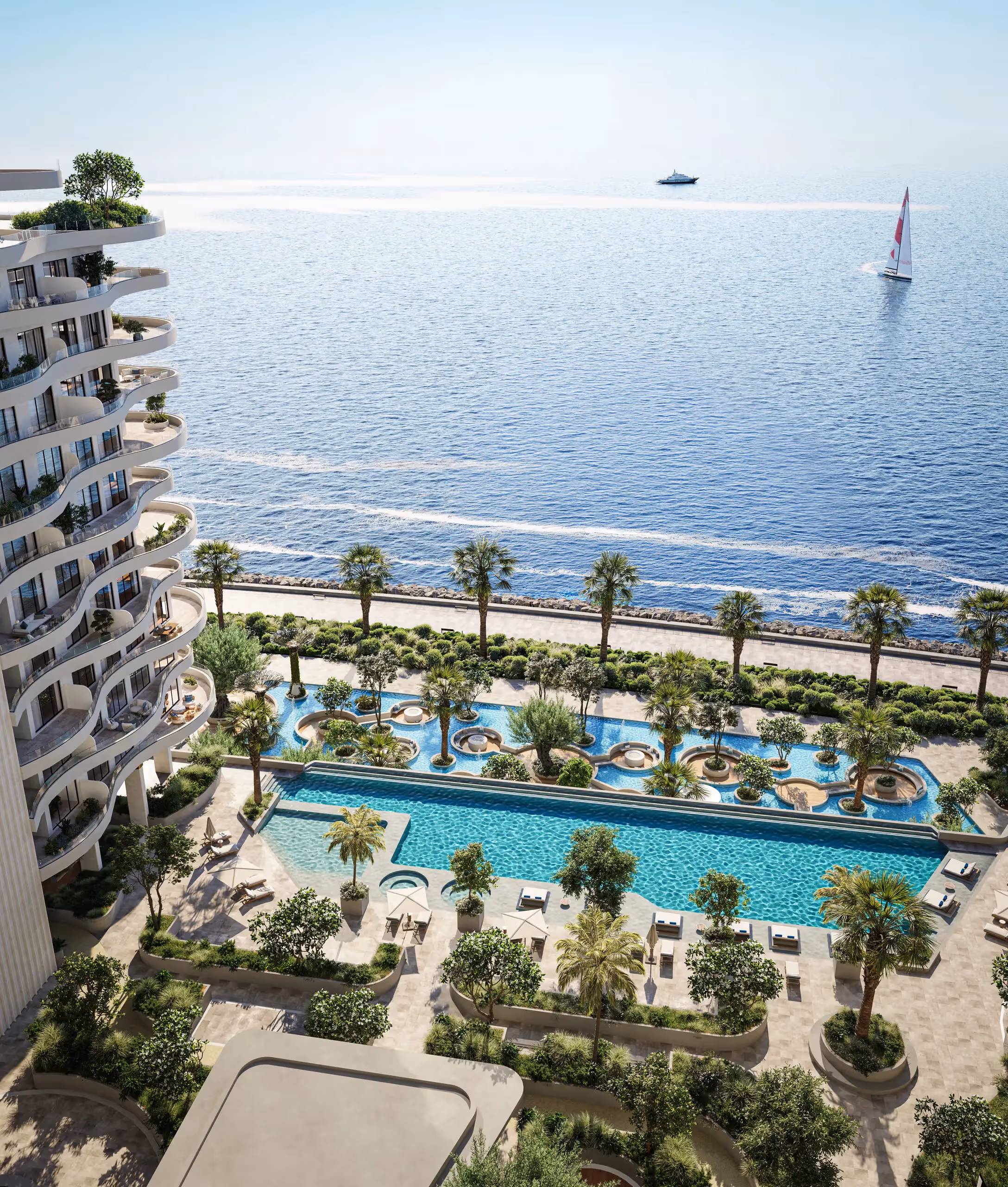 SAVILLS "Miraggio"; Source of Fate Properties; Al Marjan Island;