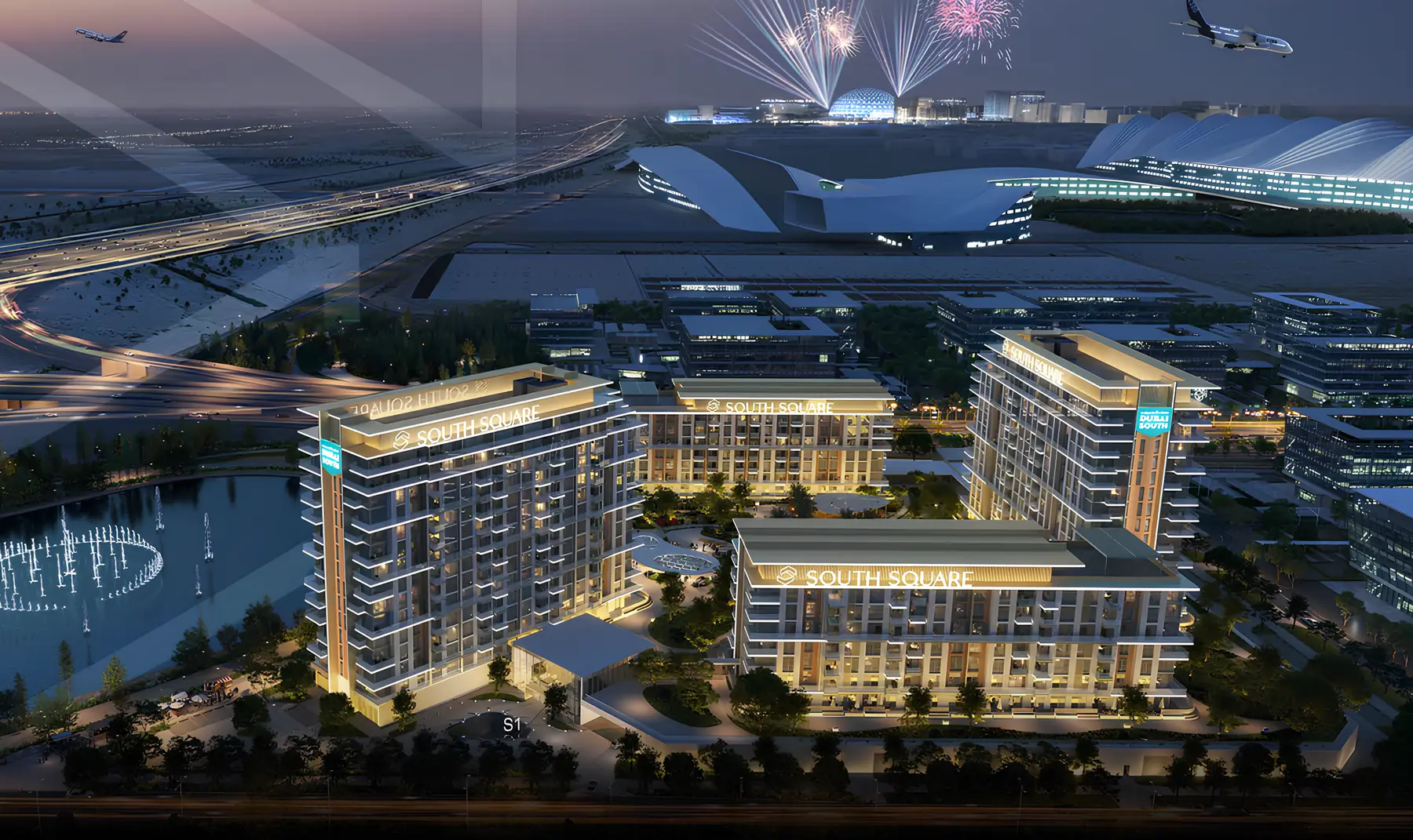 DUBAI SOUTH "South Square Tower S3 by Dubai South"; Dubai South; Dubai South;