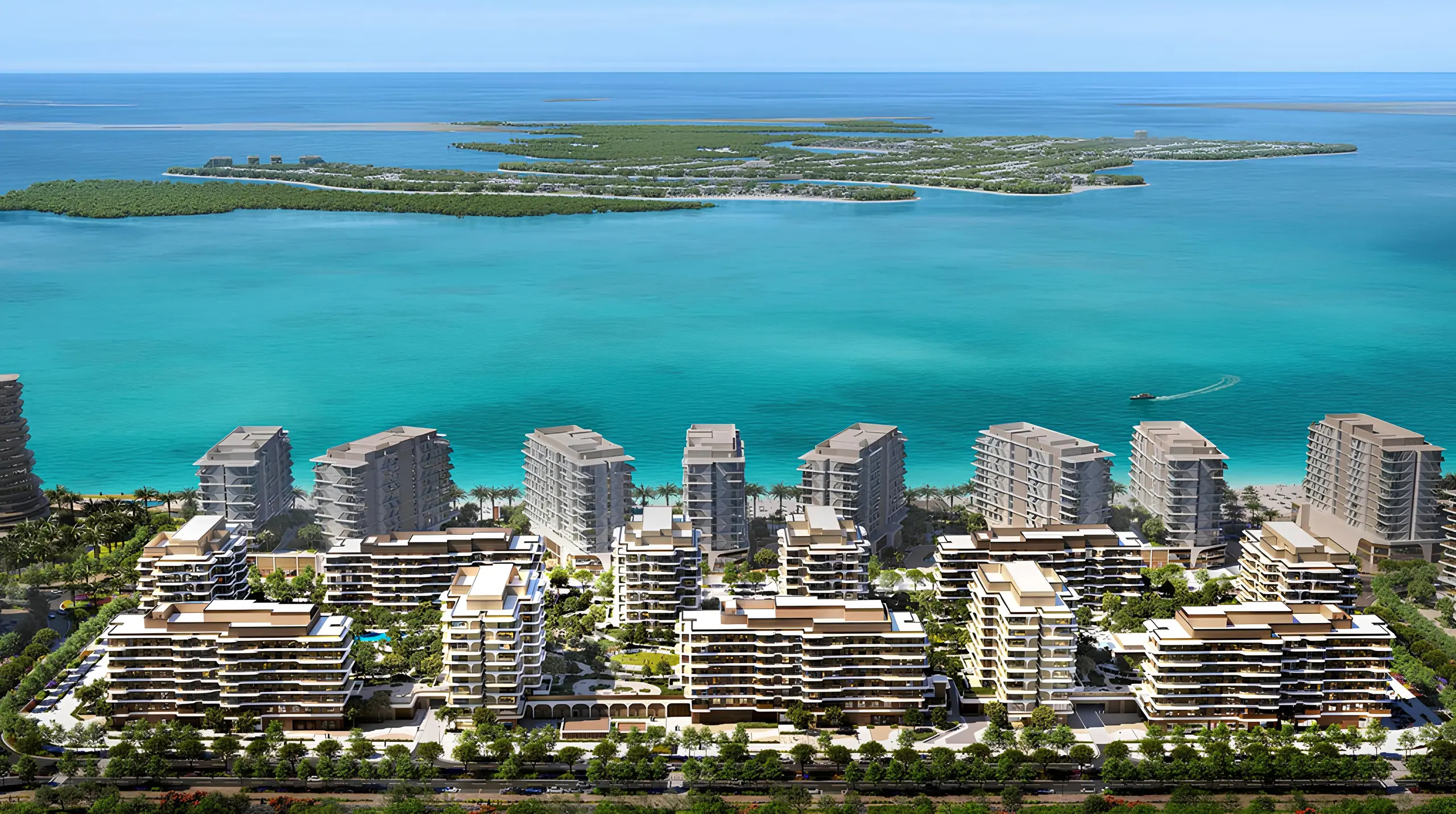 ALDAR "The Beach House Fahid"; Aldar Properties; Fahid Island;