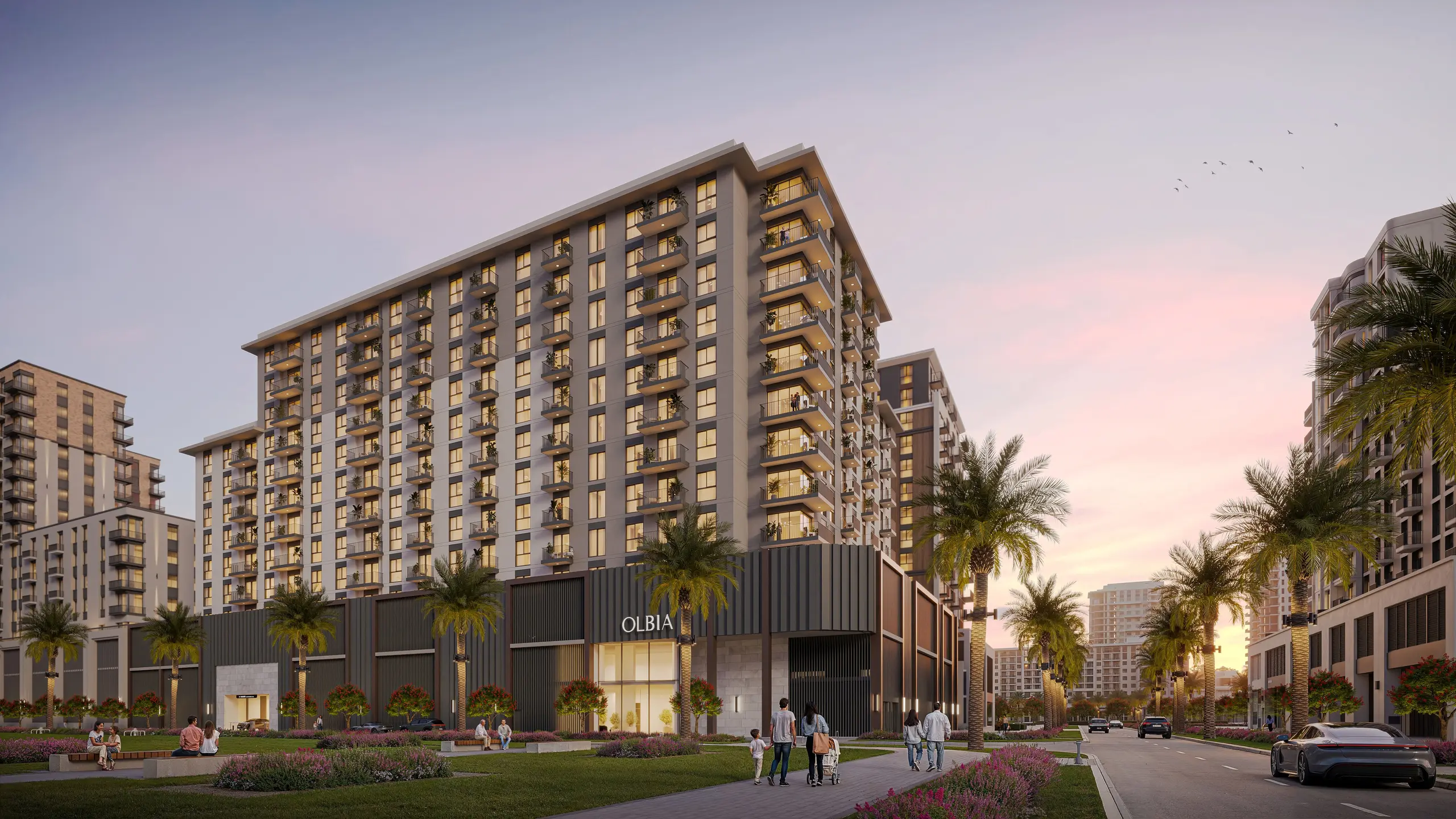 NSHAMA "Olbia Town Square"; Nshama; Town Square;