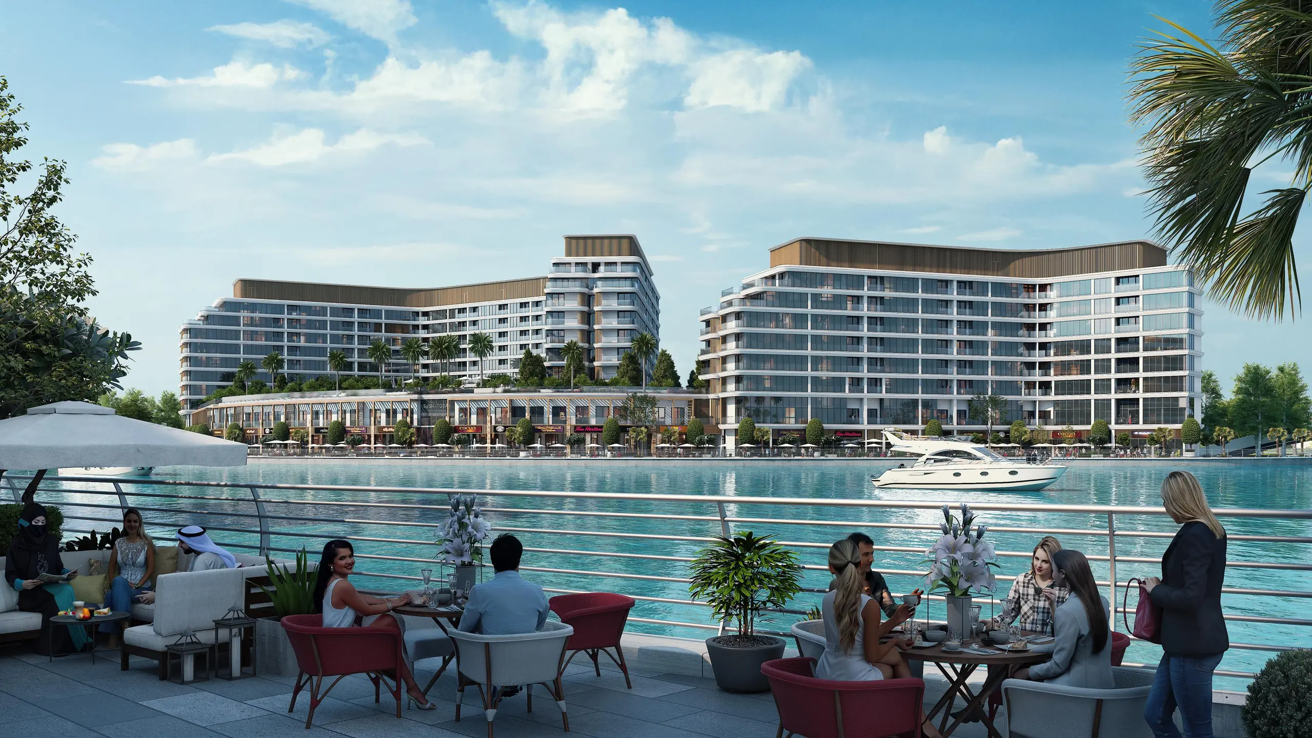 SOBHA "Canalside Marina Residences"; Sobha Realty; Siniya Island;