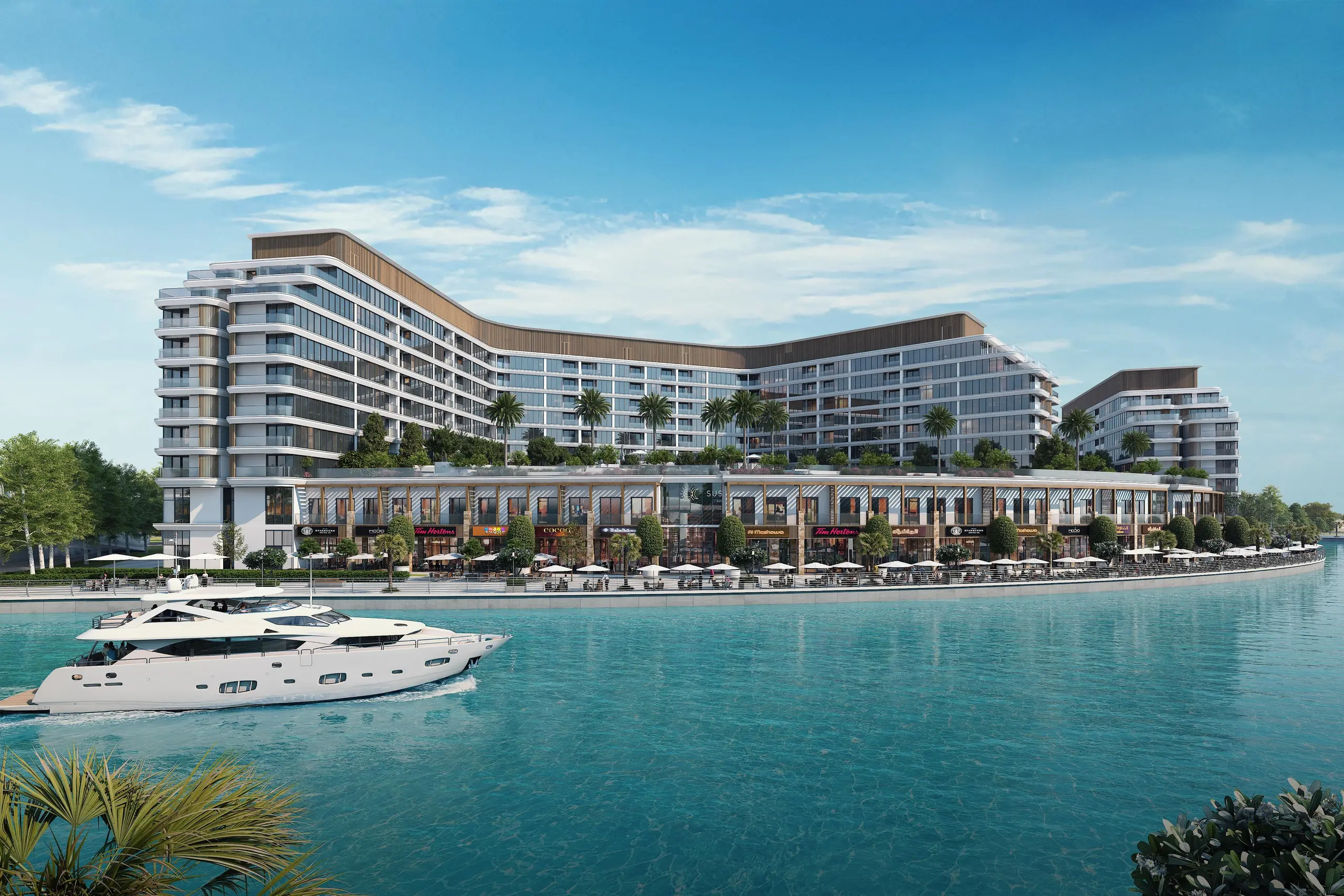 SOBHA "Canalside Marina Residences"; Sobha Realty; Siniya Island;