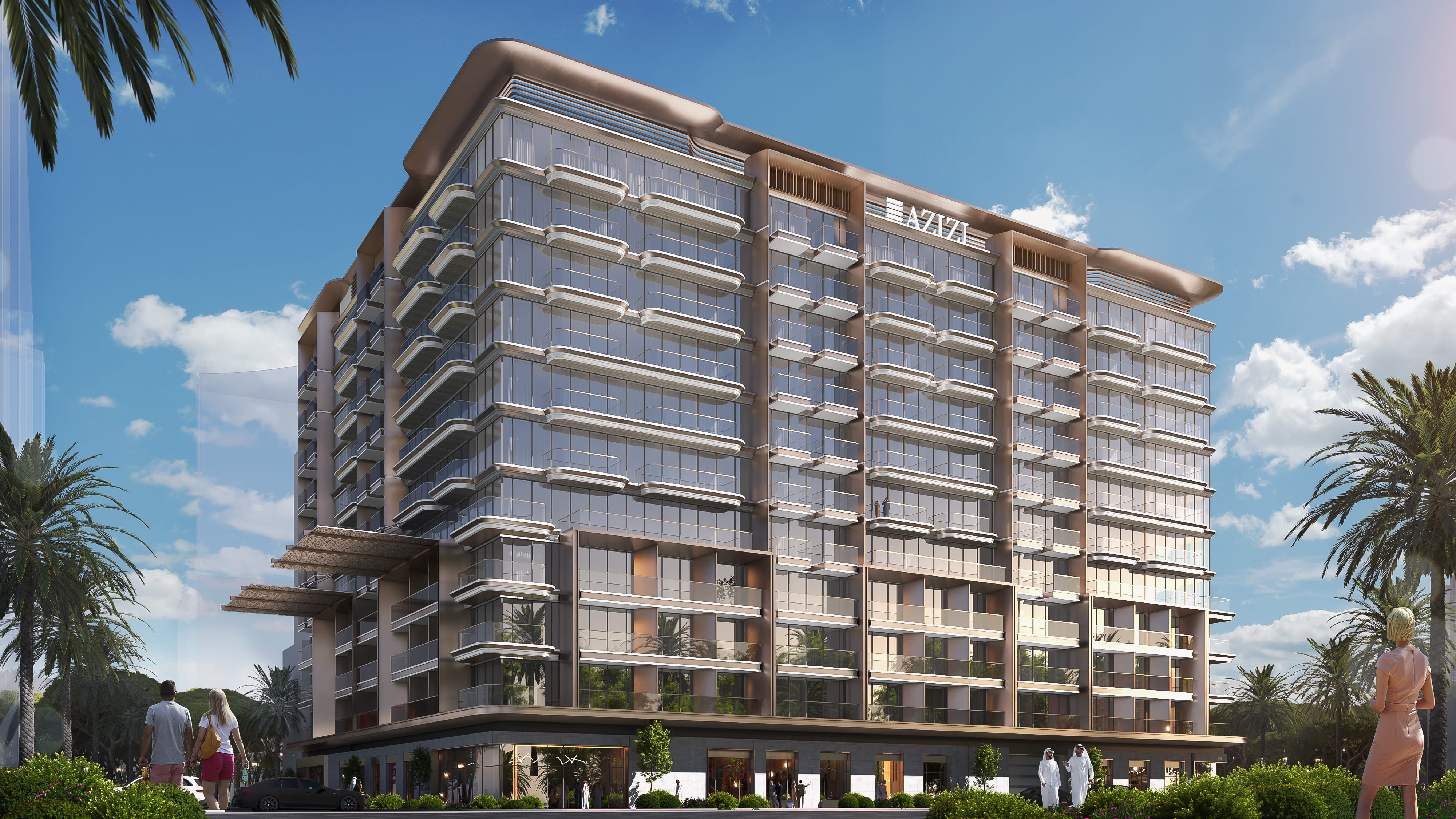 AZIZI  "Azizi Wares"; Azizi Developments; Jebel Ali Freezone Extension;