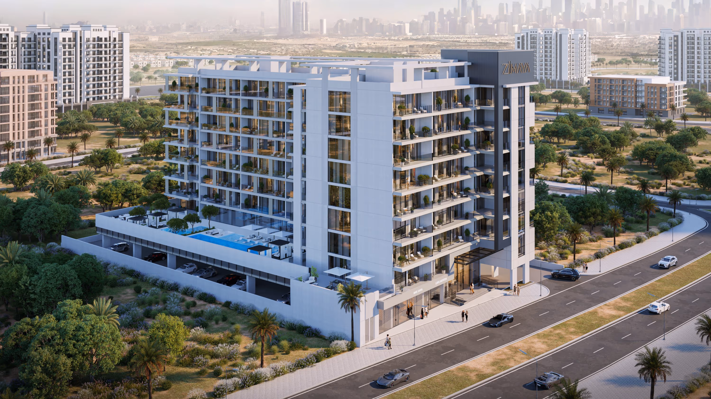 ZIMAYA PROPERTIES "Belle Vie"; Zimaya Properties; Dubai Silicon Oasis;