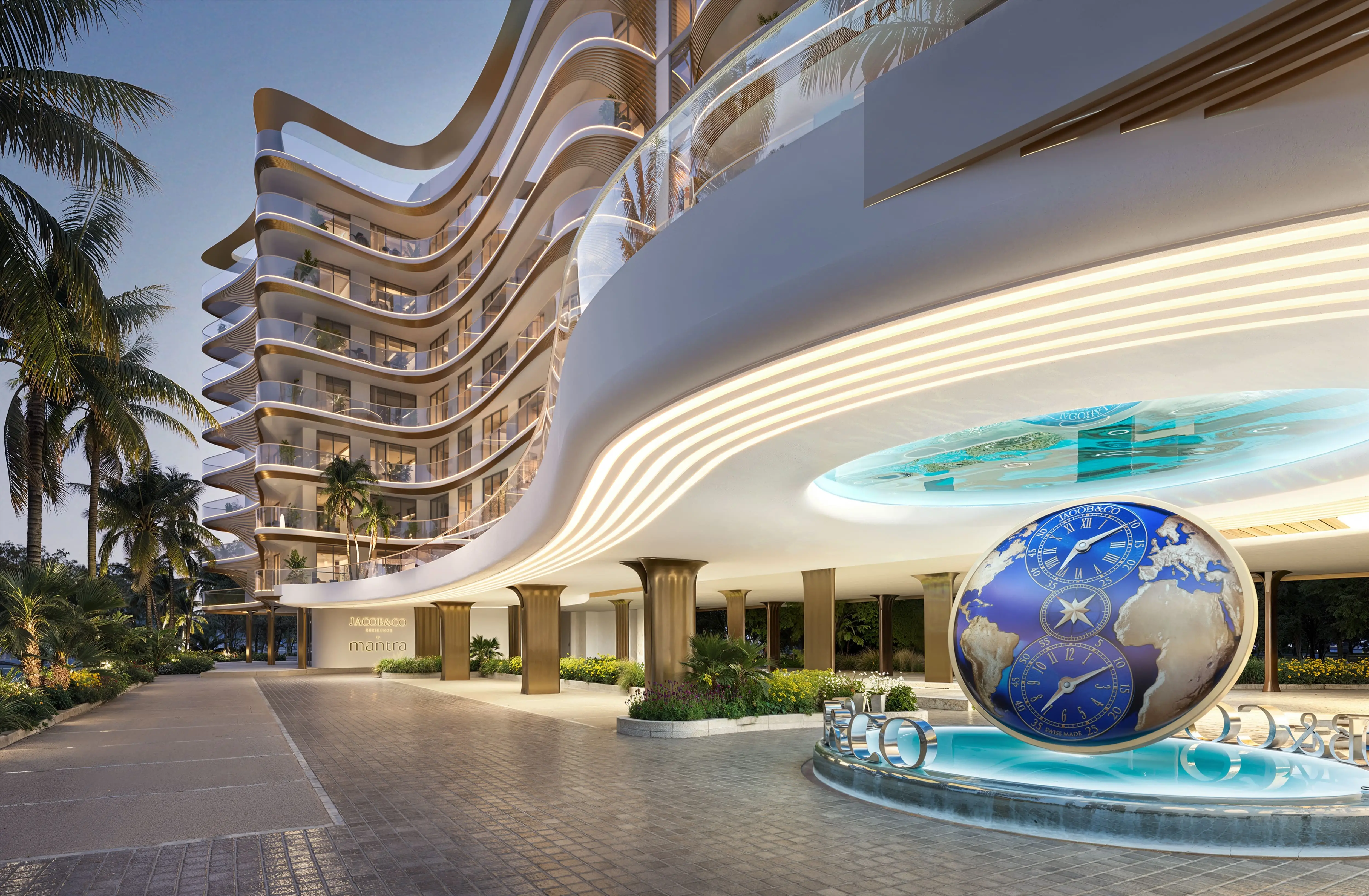 MANTRA PROPERTIES "Jacob & Co Residences by Mantra"; Mantra Properties; Al Marjan Island;