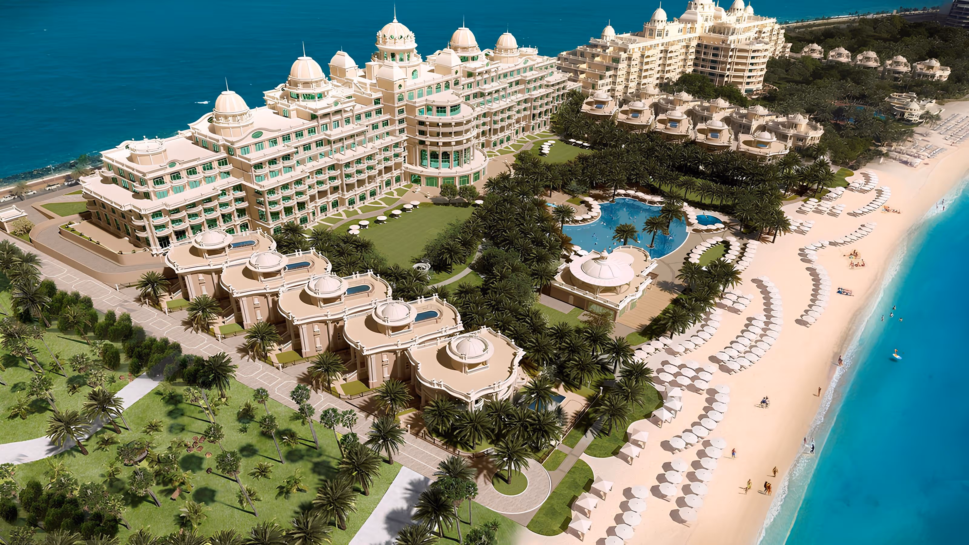 EPG "Raffles Villas The Palm Dubai"; EPG (Emerald Palace Group); Palm Jumeirah;