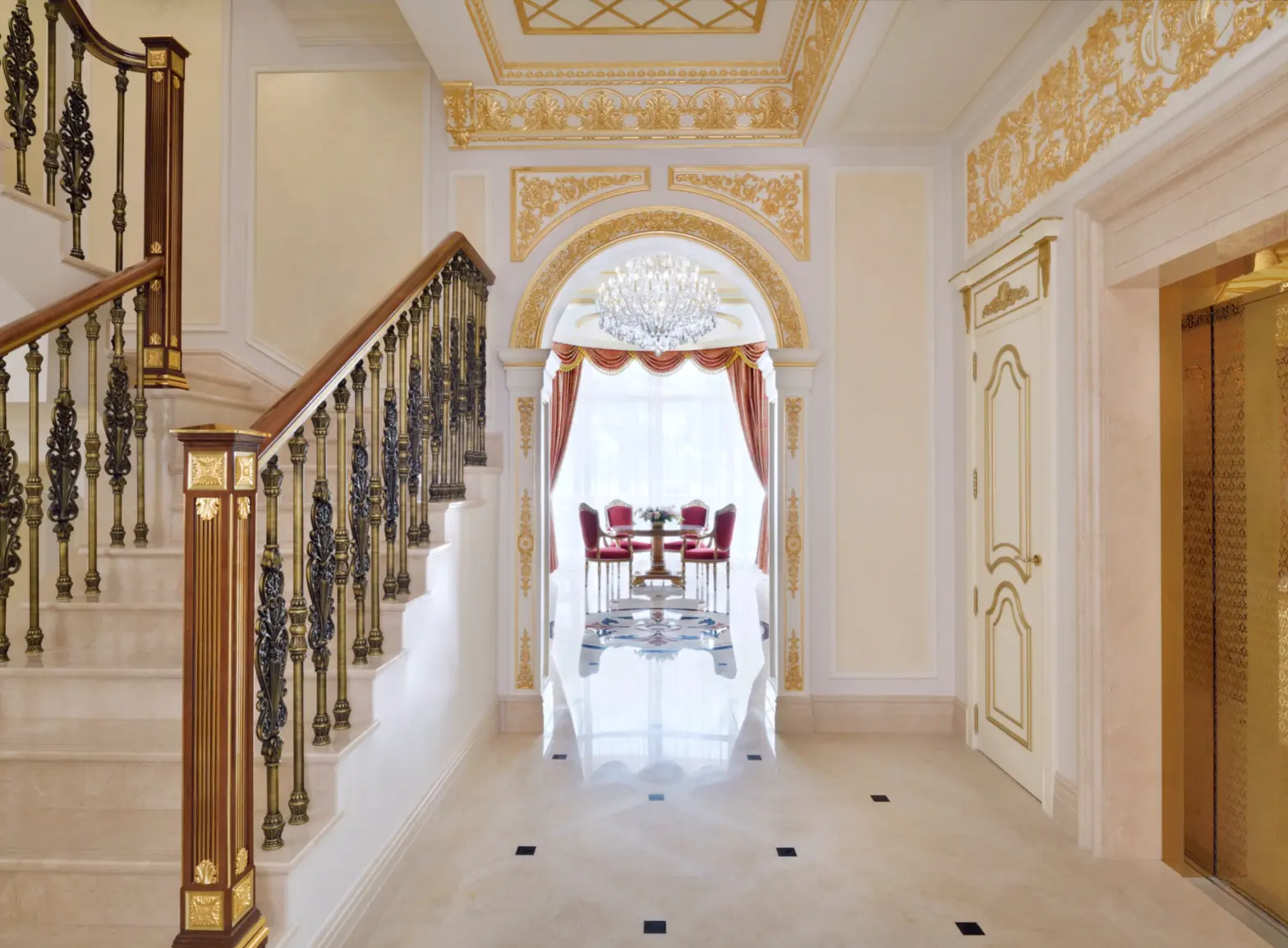 EPG "Raffles Villas The Palm Dubai"; EPG (Emerald Palace Group); Palm Jumeirah;