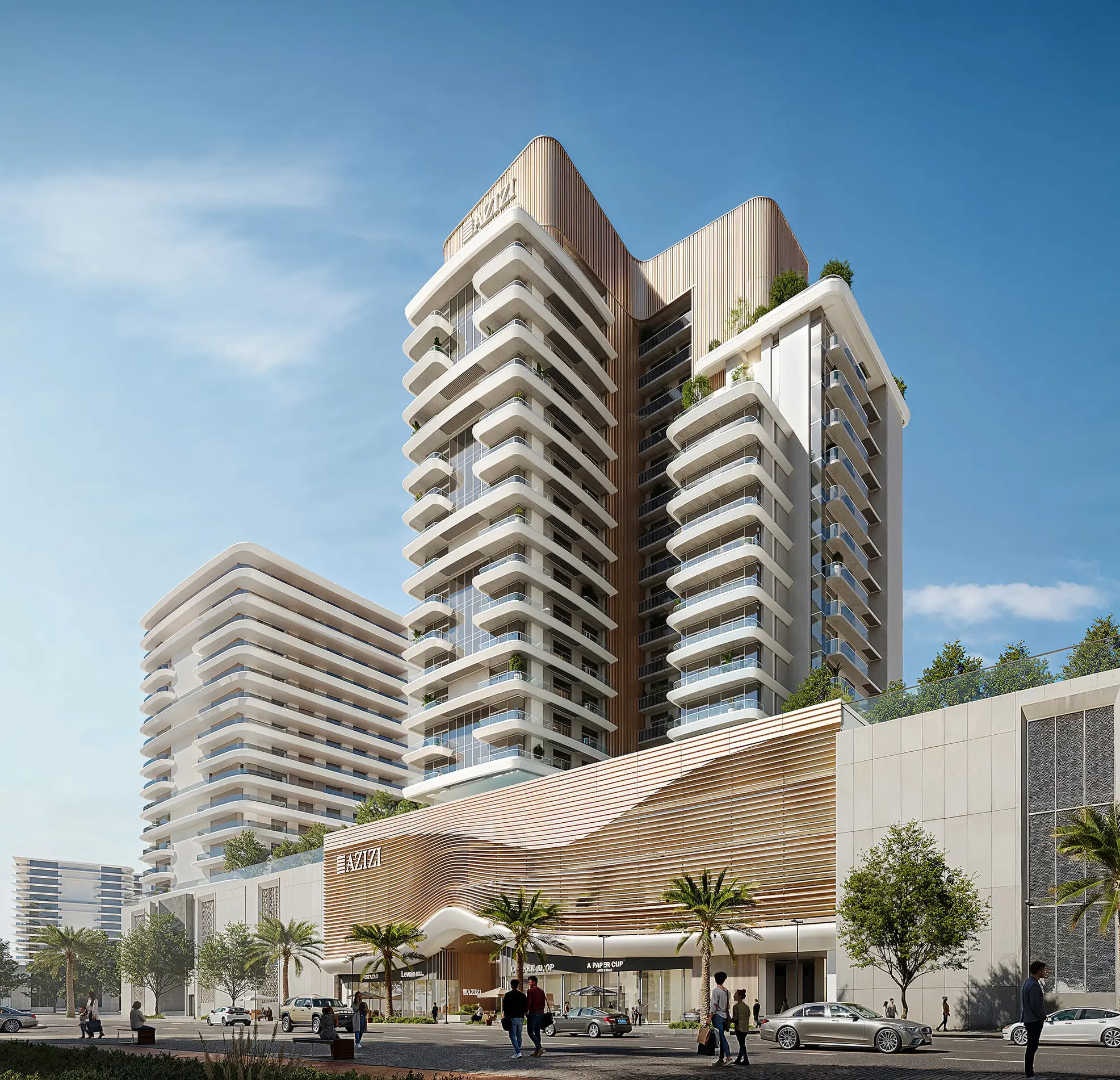 AZIZI "Azizi David"; Azizi Developments; Al Jaddaf;