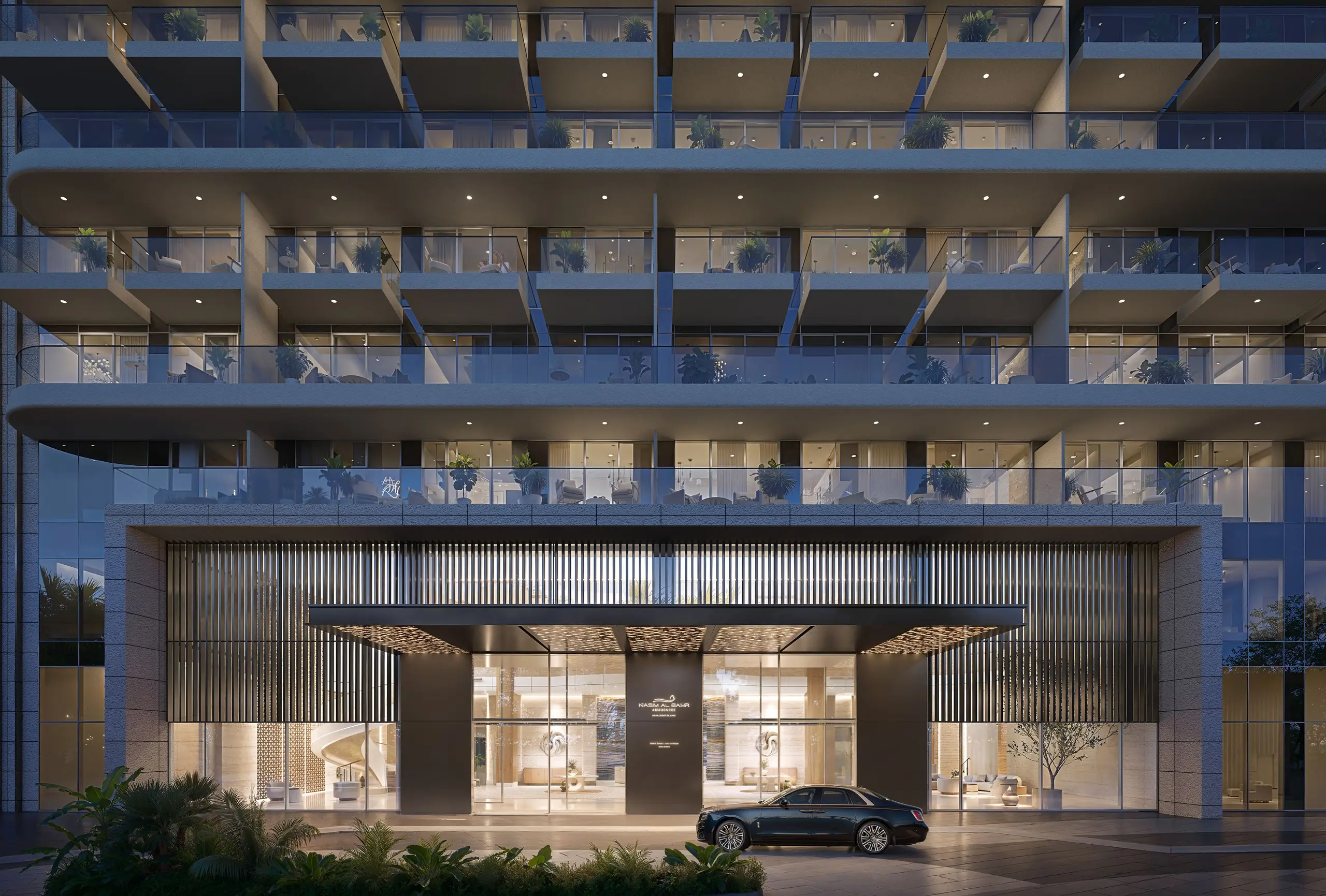 OBG "Nasim Al Bahr Residences"; Abu Dhabi National Hotels; Al Marjan Island;