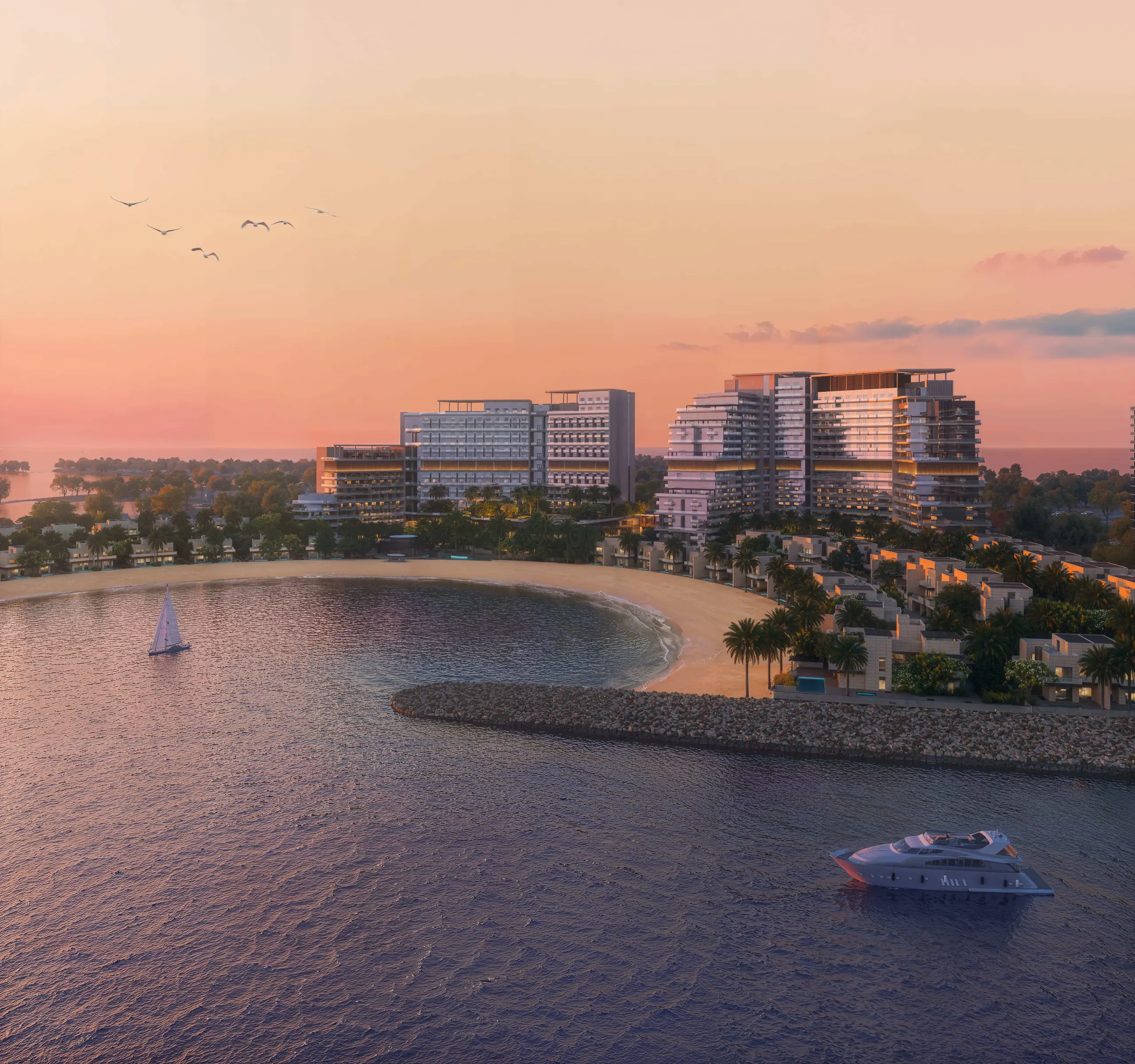 OBG "Nasim Al Bahr Residences"; Abu Dhabi National Hotels; Al Marjan Island;