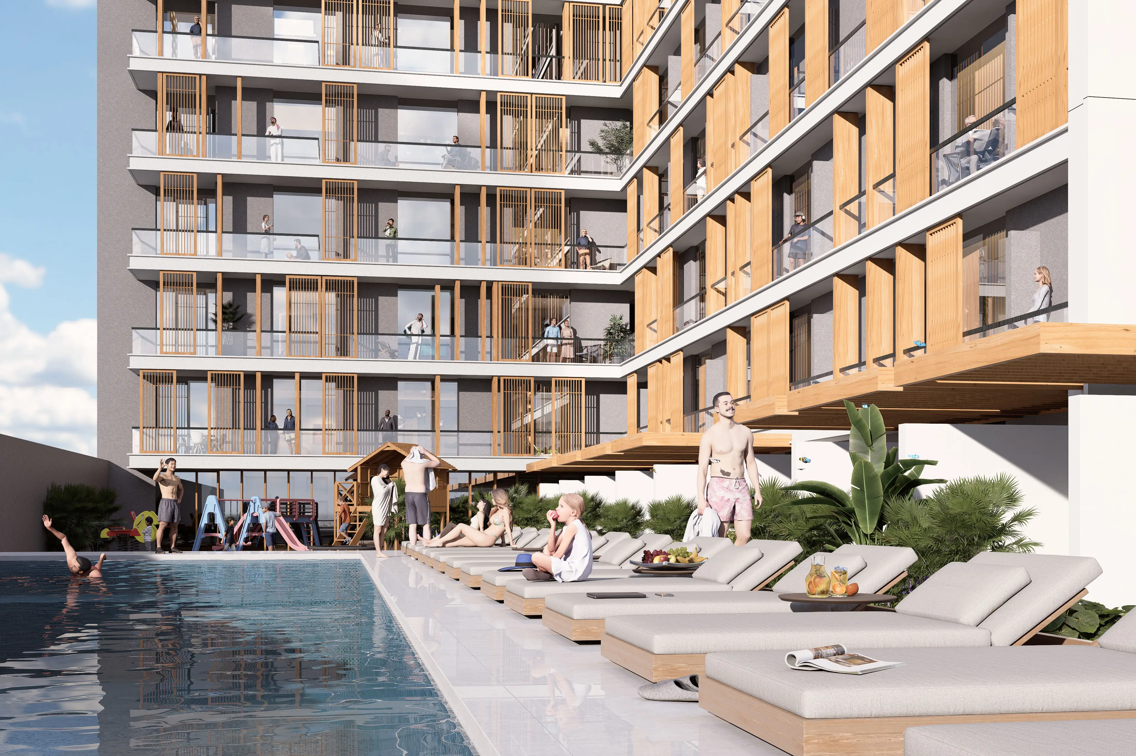 AZIZI "Azizi Lina"; Azizi Developments; Jebel Ali Freezone Extension;