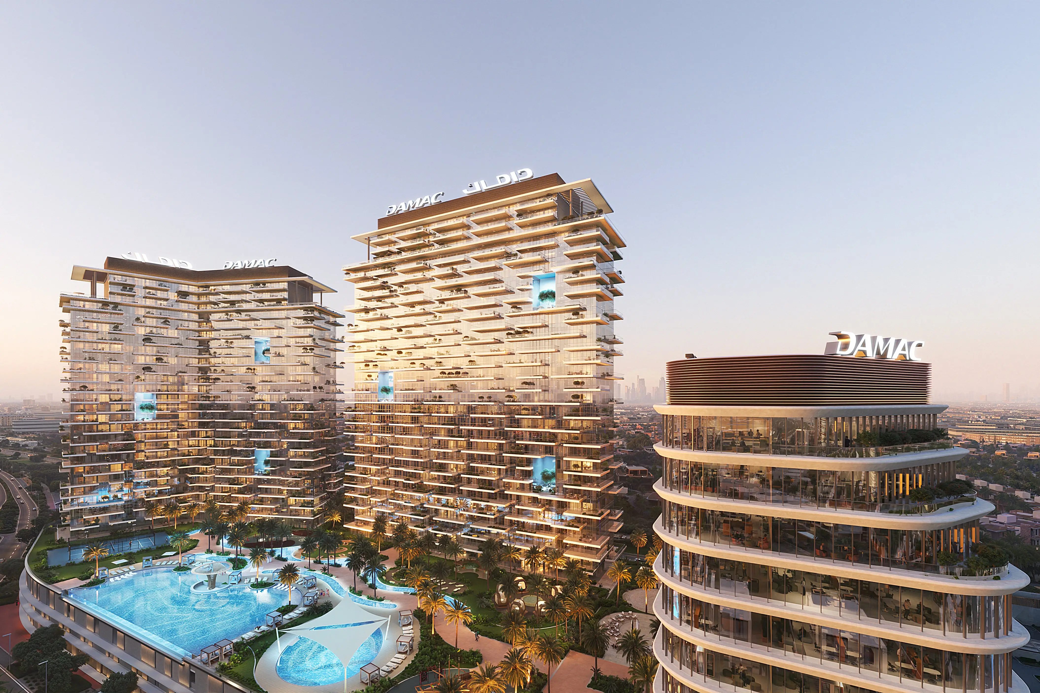DAMAC "Damac District"; DAMAC Properties; Damac Hills;