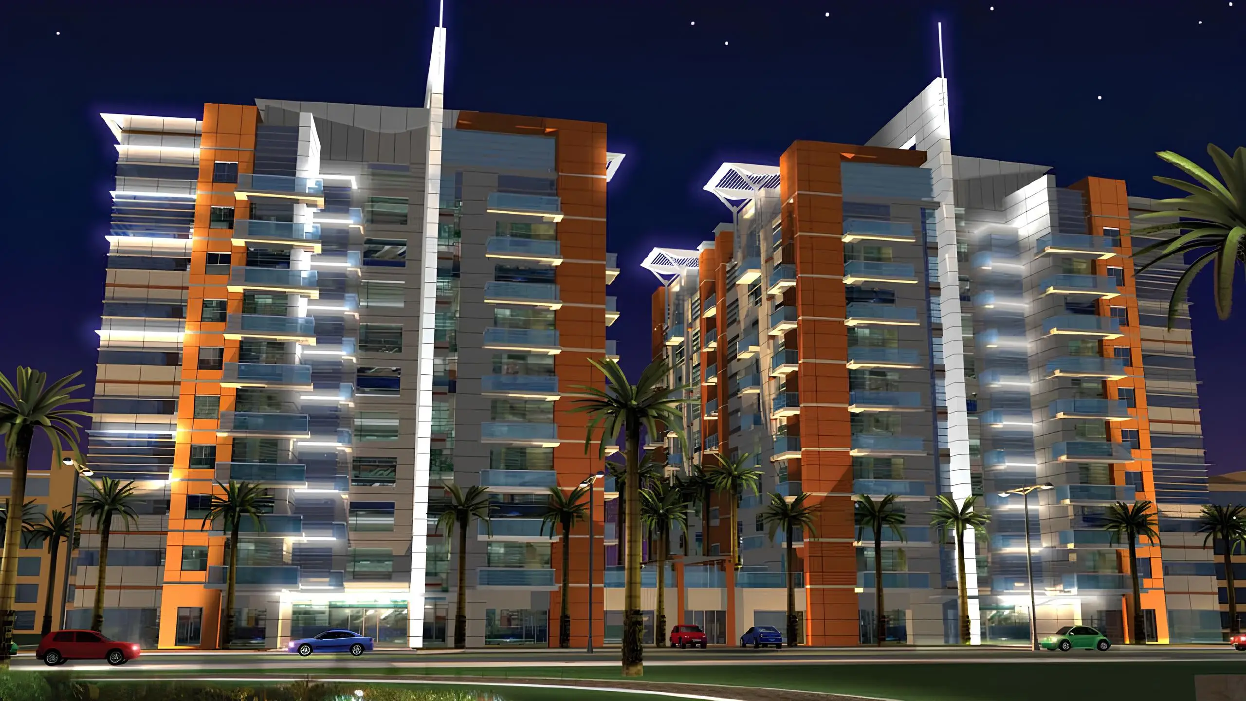 DURAR "Al Durar Tower A"; Durar Properties; Dubailand Residence Complex;