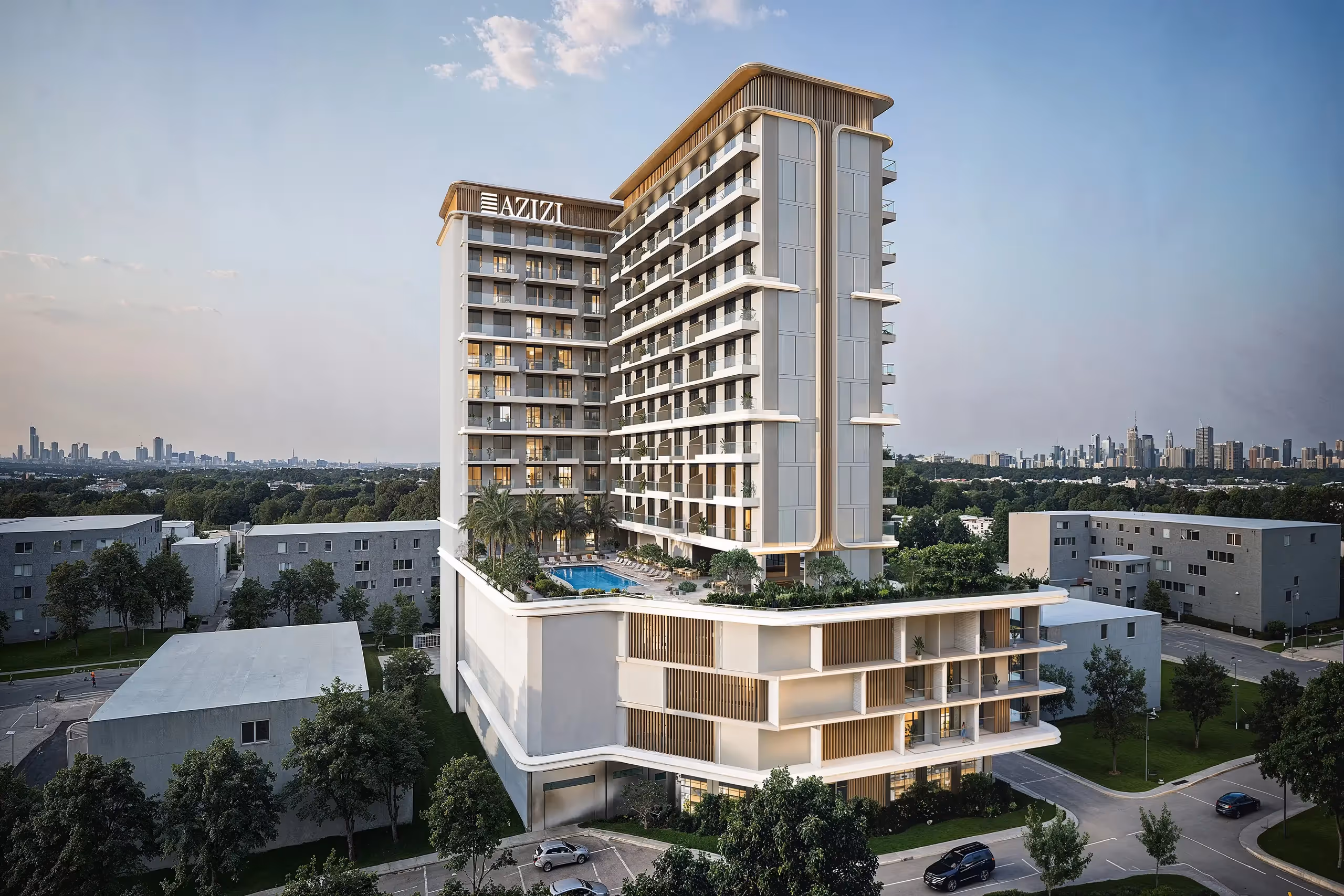 AZIZI "Azizi Noura"; Azizi Developments; Jebel Ali Freezone Extension;