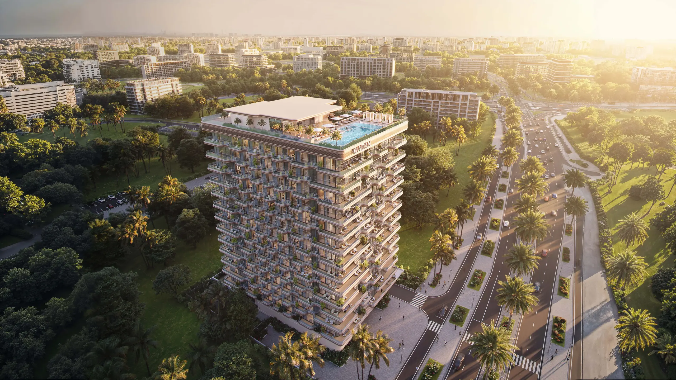 WADAN DEVELOPMENTS "Seraph by Wadan"; Wadan Developments; Dubailand Residence Complex;
